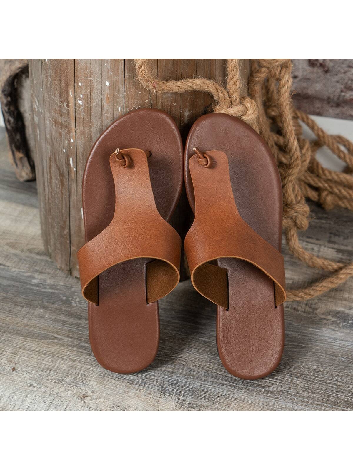 In Brown Women Flip-Flops