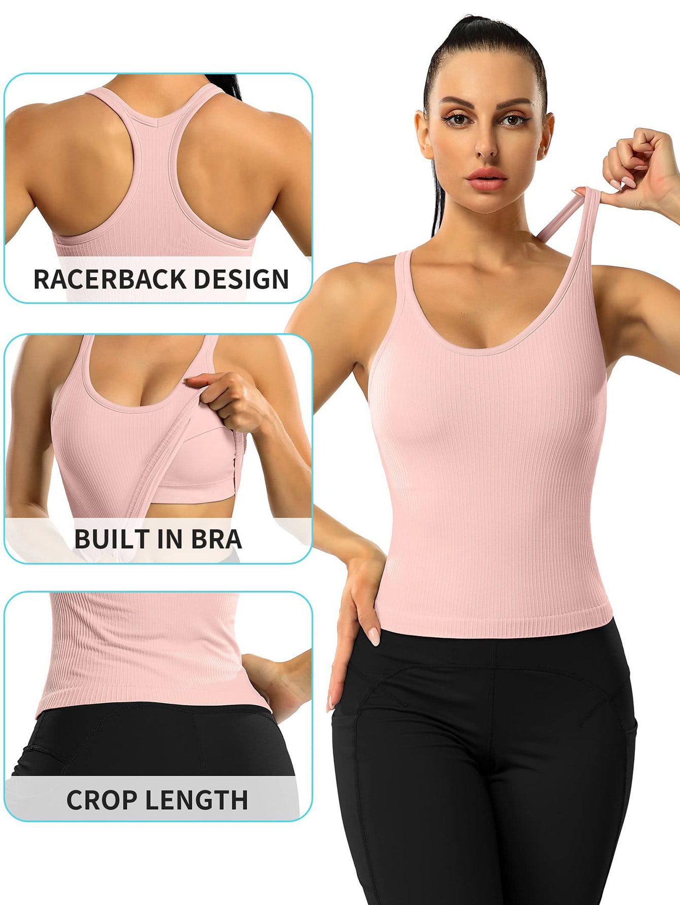 In Pink Women Tank Tops & Camis