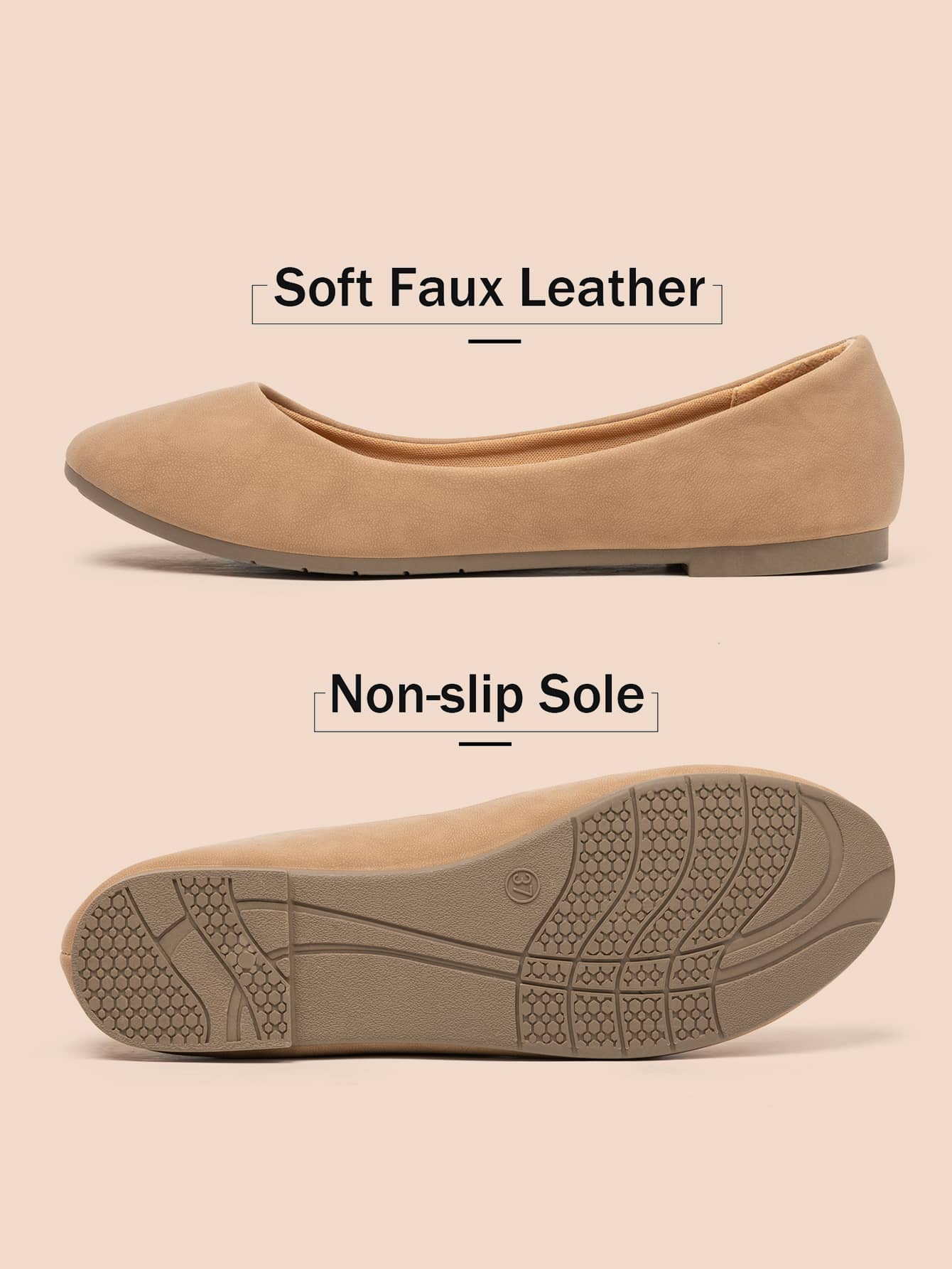 In Brown Women Flats