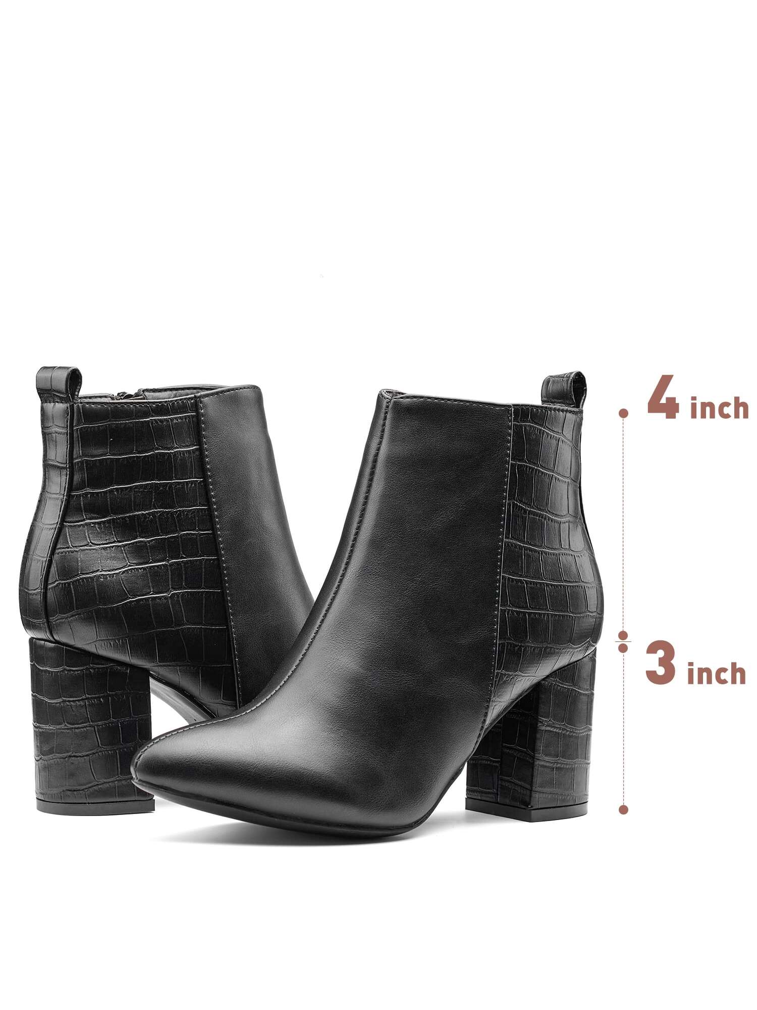 In Black and White Women Ankle Boots & Booties