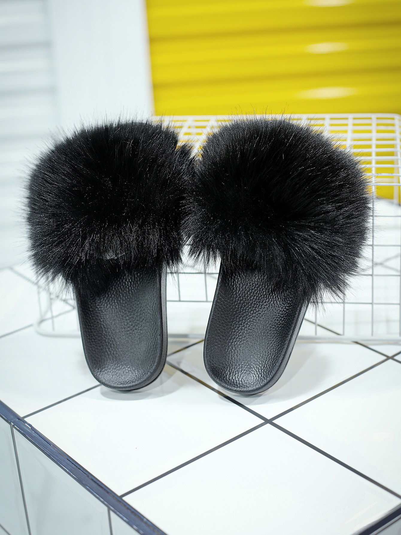 In Black Women Home Slippers