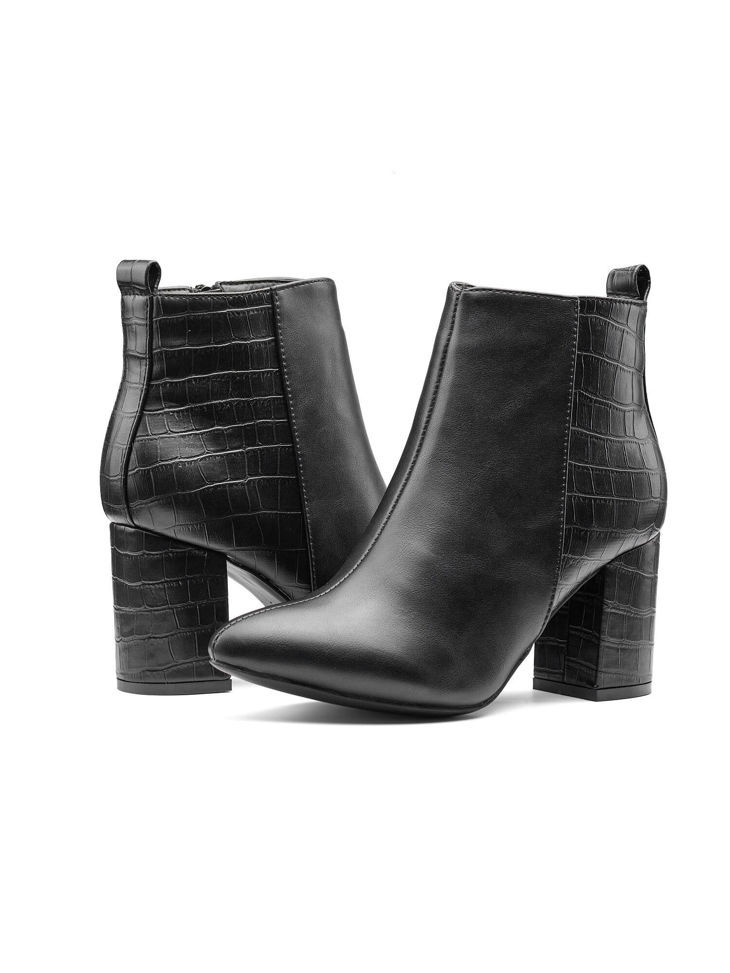 In Black and White Women Ankle Boots & Booties