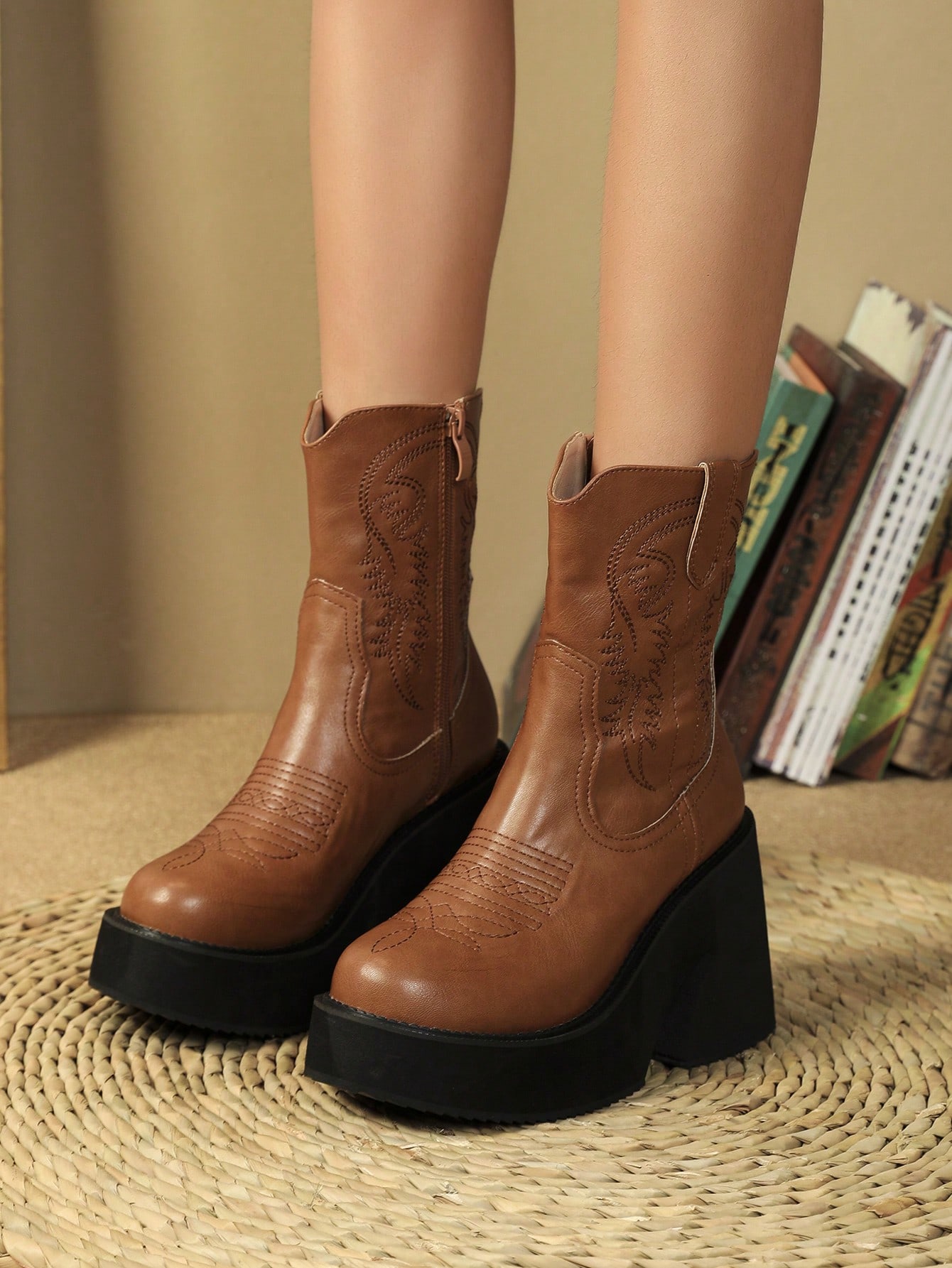 In Brown Women Ankle Boots & Booties