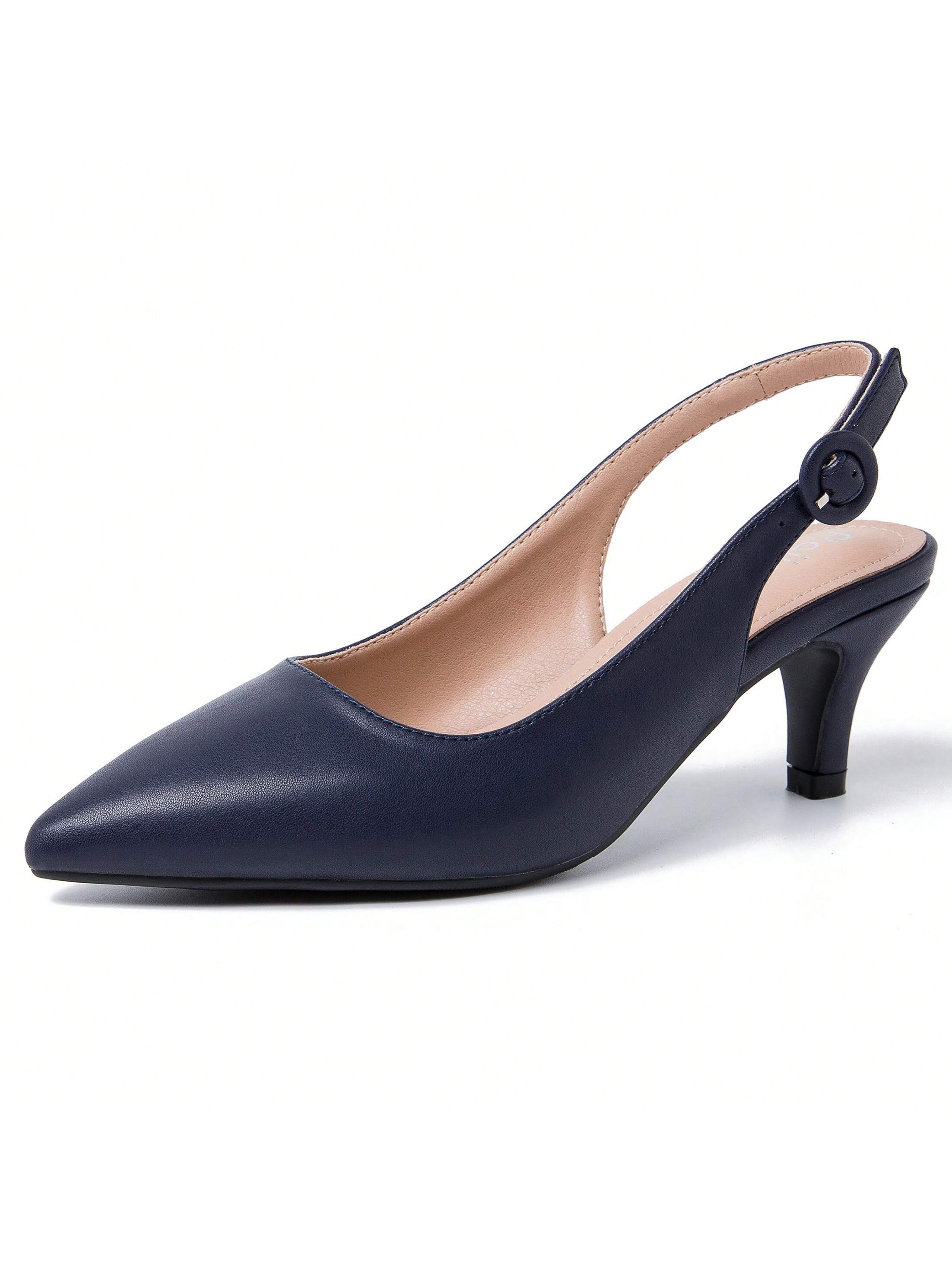 In Navy Blue Women Pumps