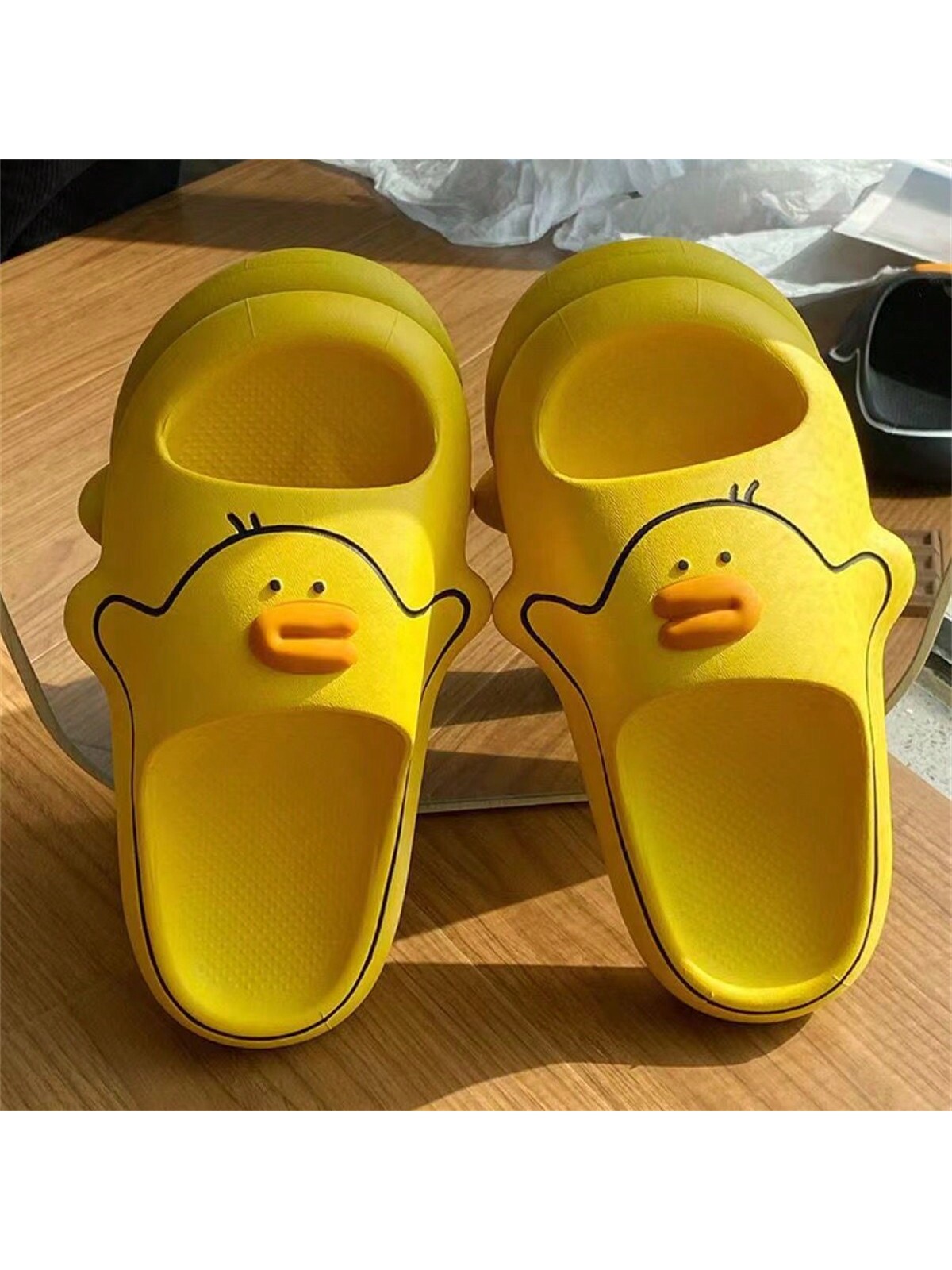 In Yellow Women Slippers