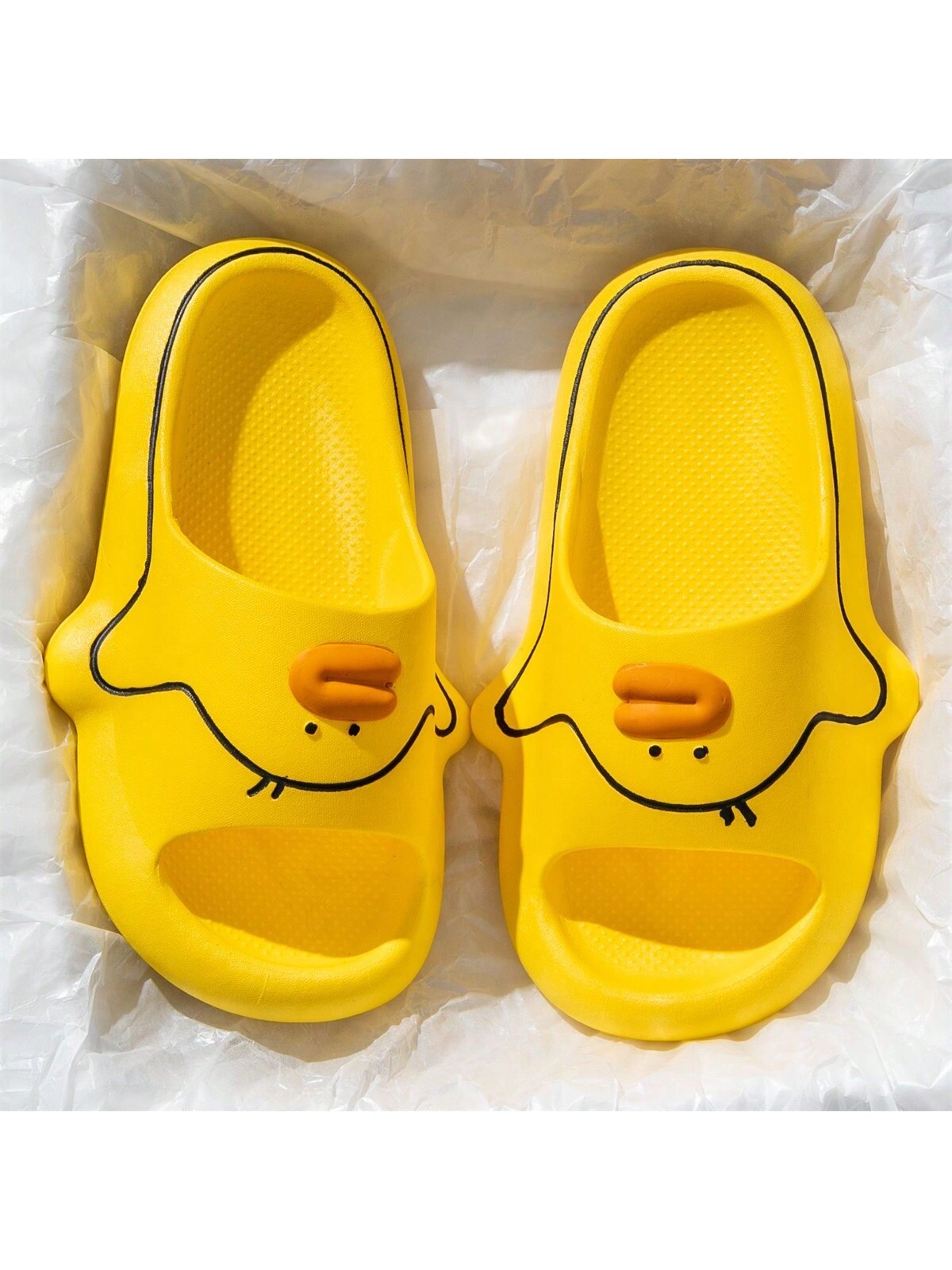 In Yellow Women Slippers