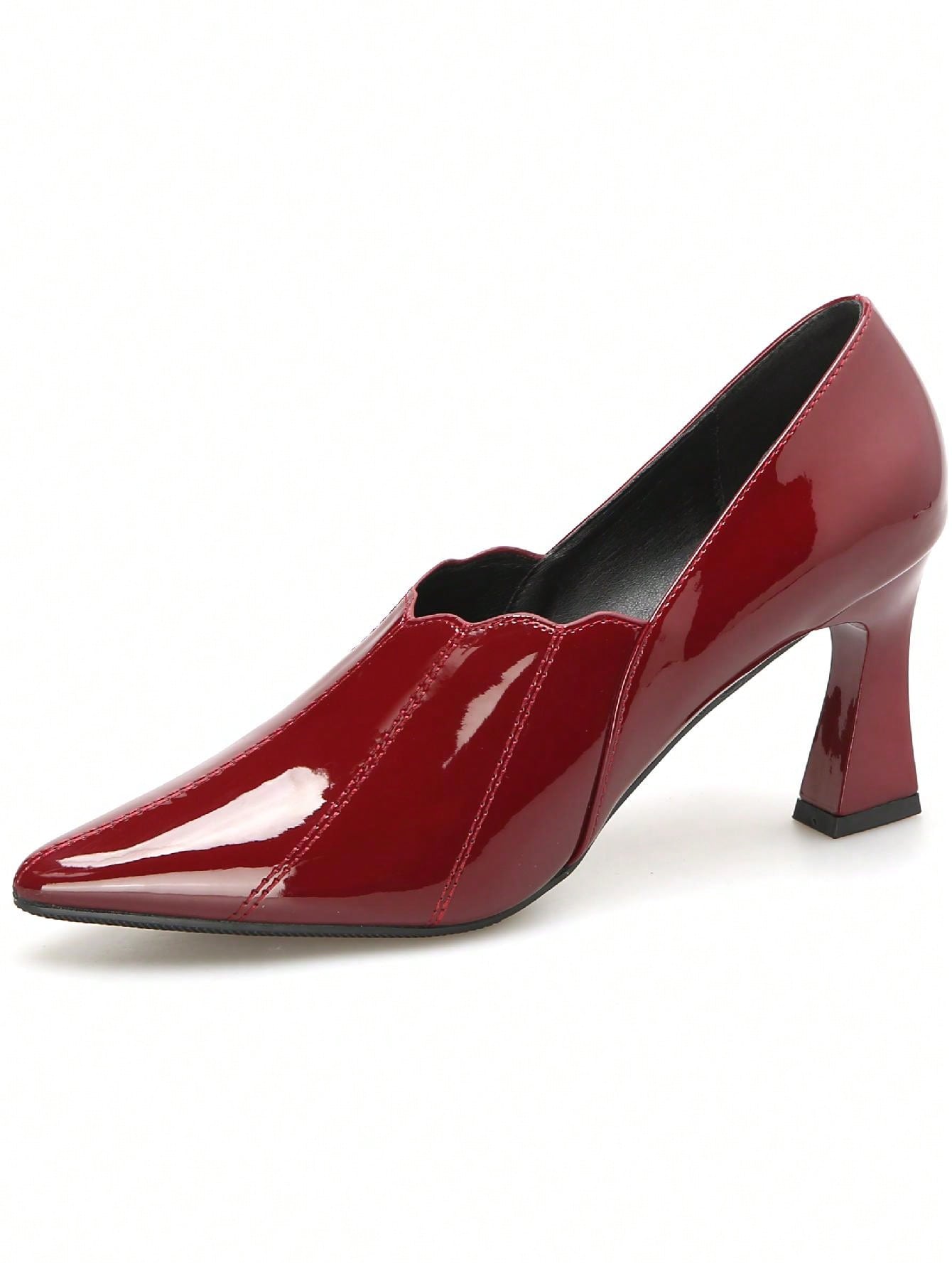 In Burgundy Women Pumps