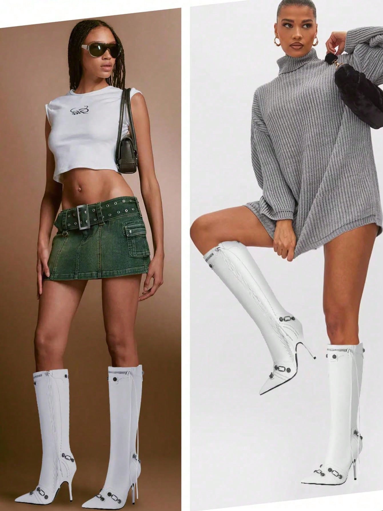 In White Women Ankle Boots & Booties