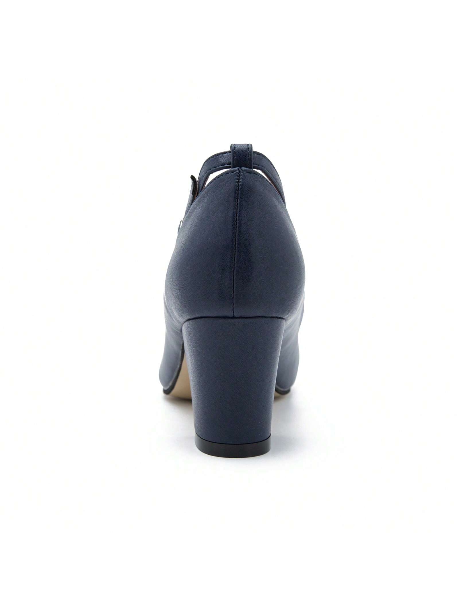 In Navy Blue Women Pumps