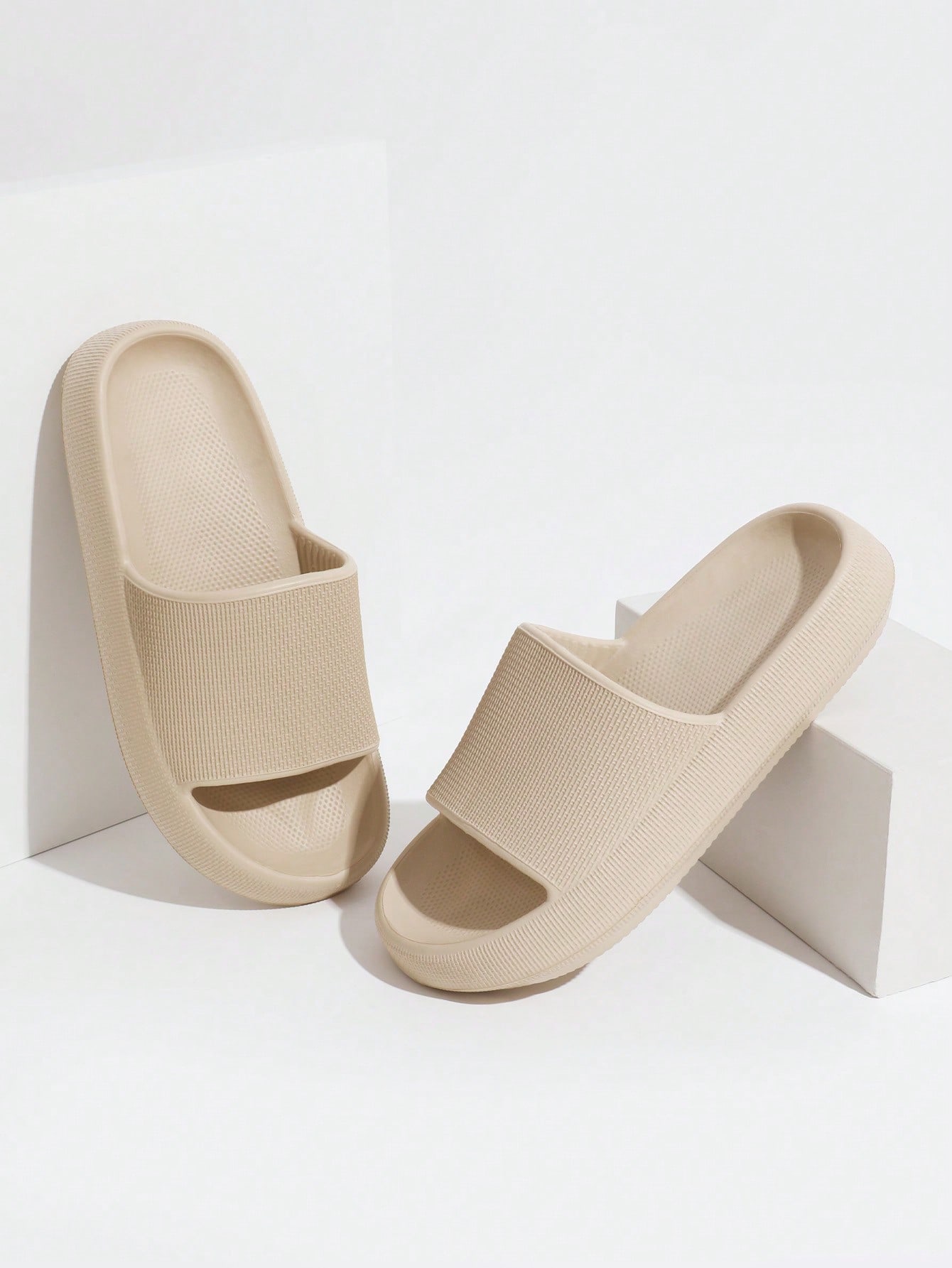 In Beige Women Slippers