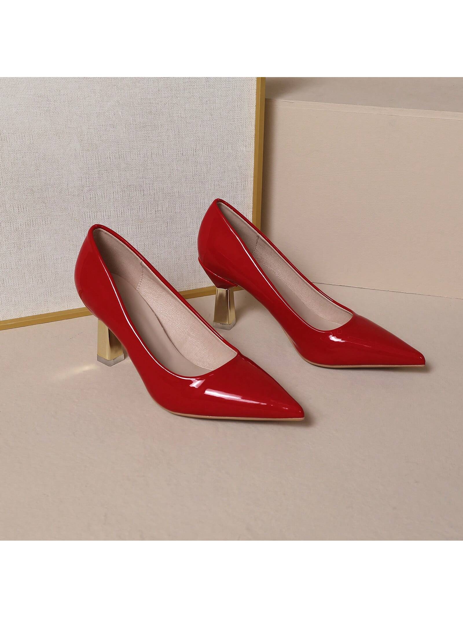 In Red Women Pumps