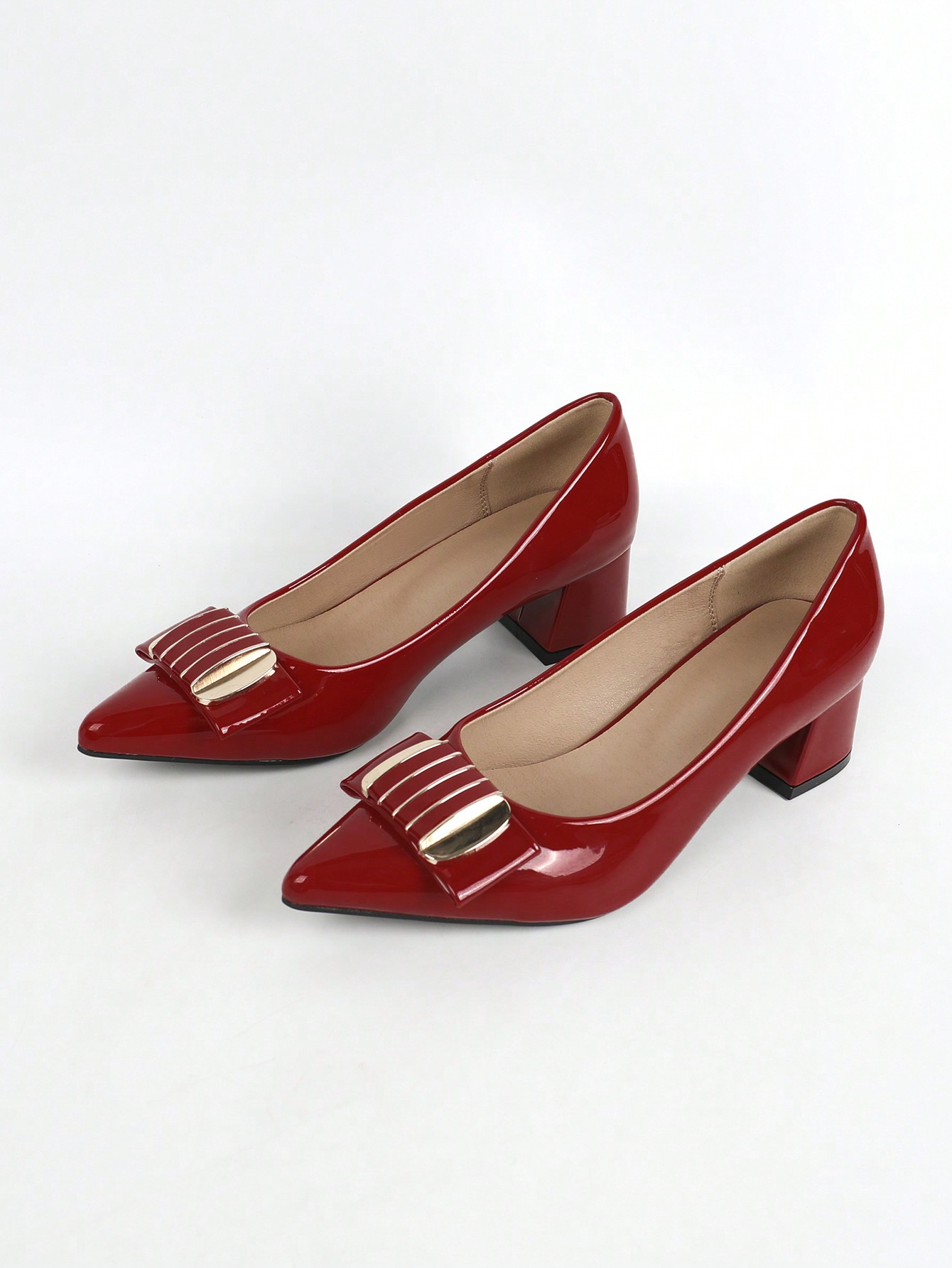 In Red Women Pumps