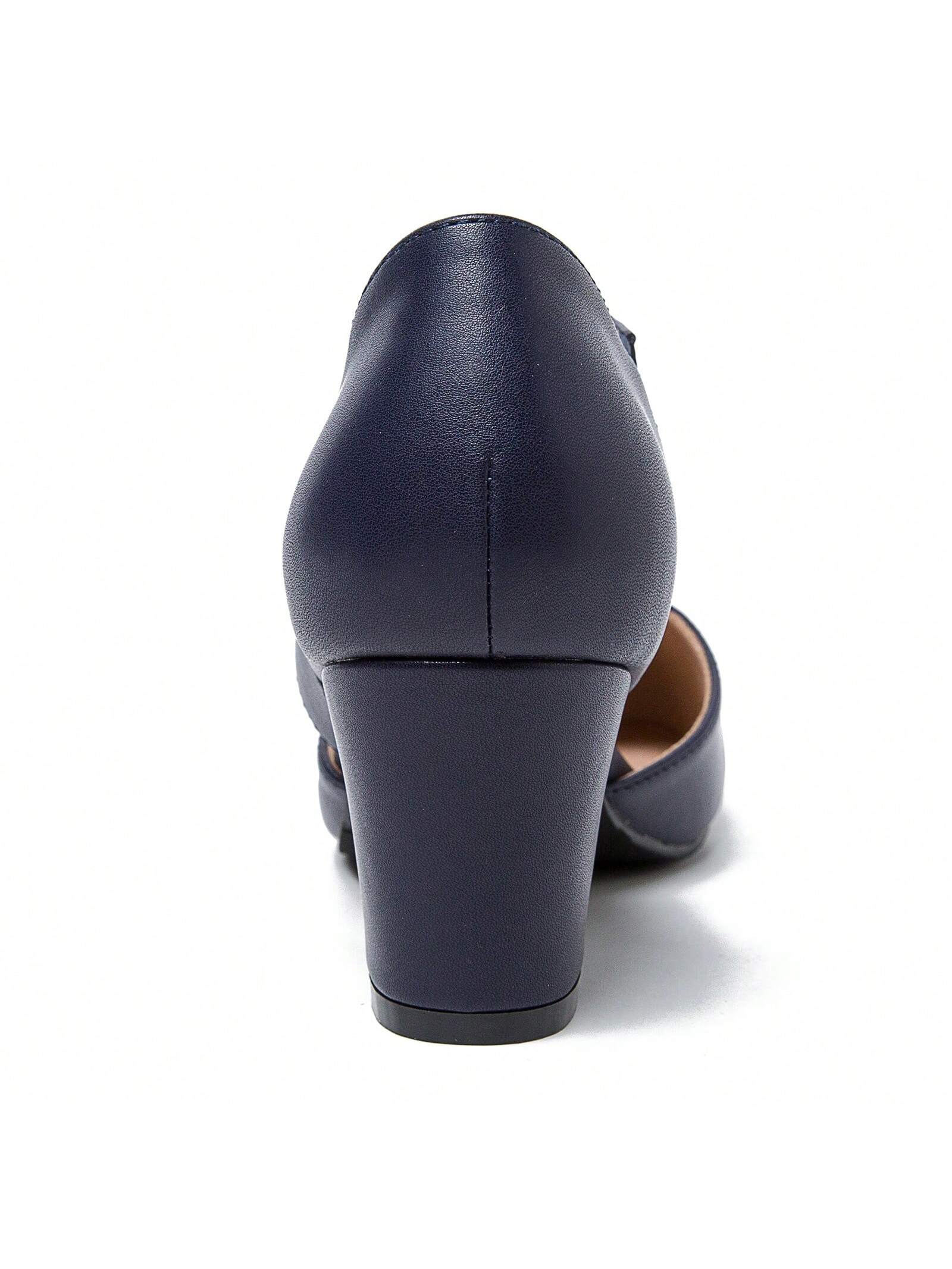 In Navy Blue Women Pumps