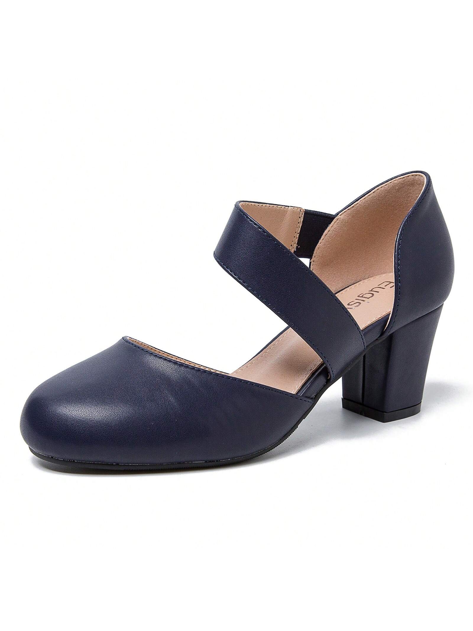 In Navy Blue Women Pumps