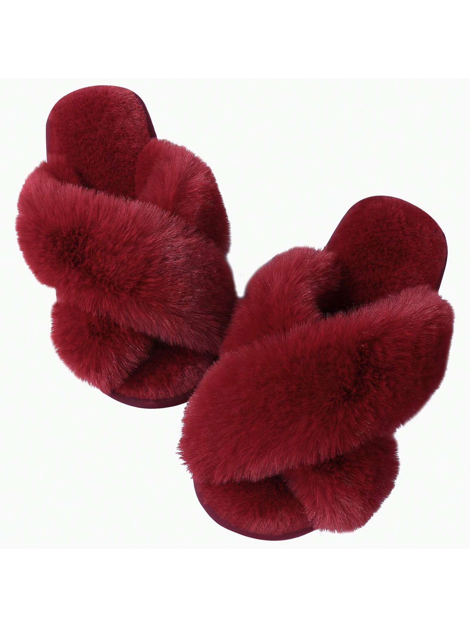 In Red Women Home Slippers