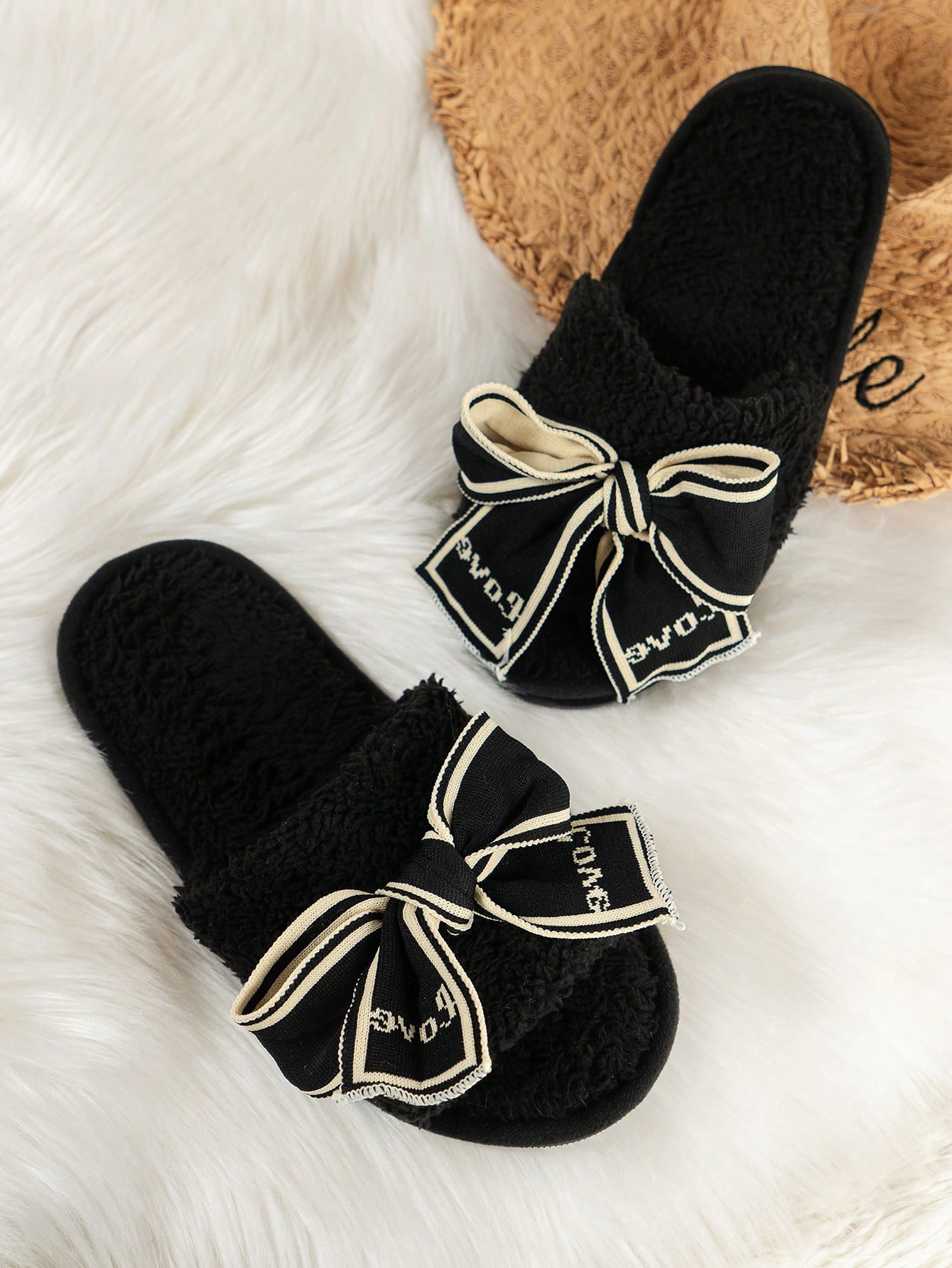 In Black Women Home Slippers