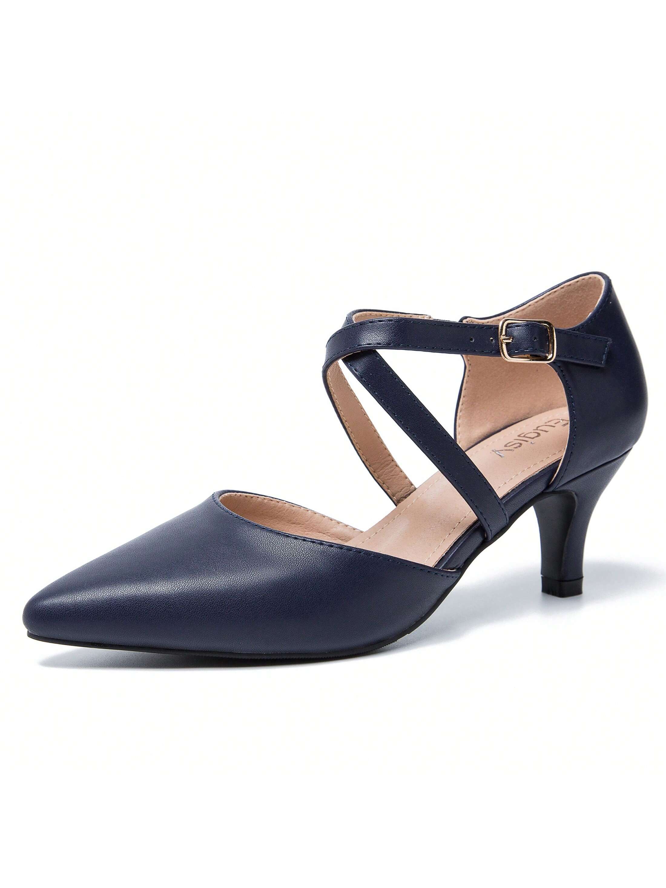 In Navy Blue Women Pumps