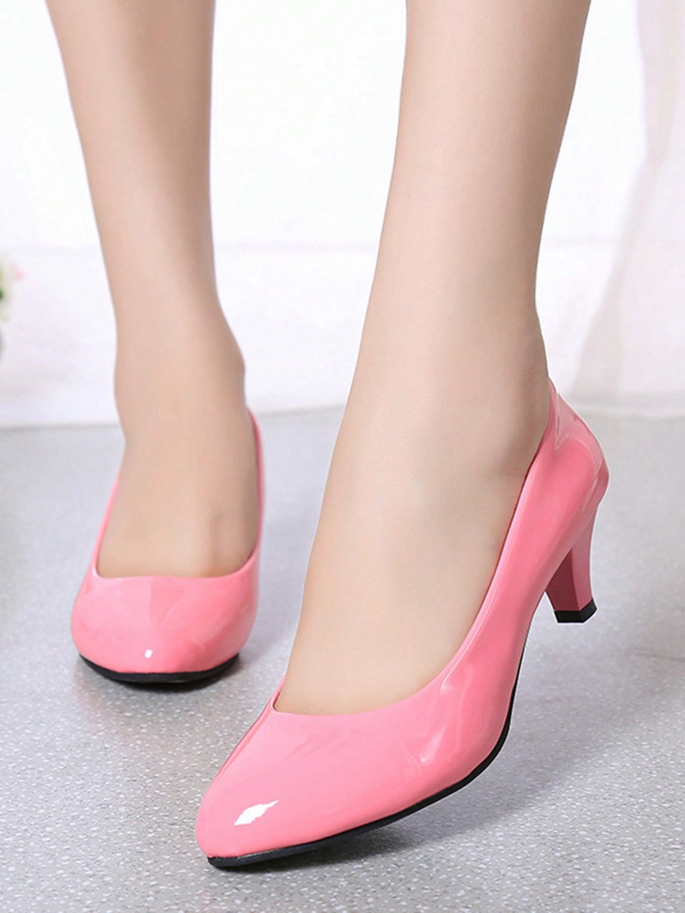 In Pink Women Pumps