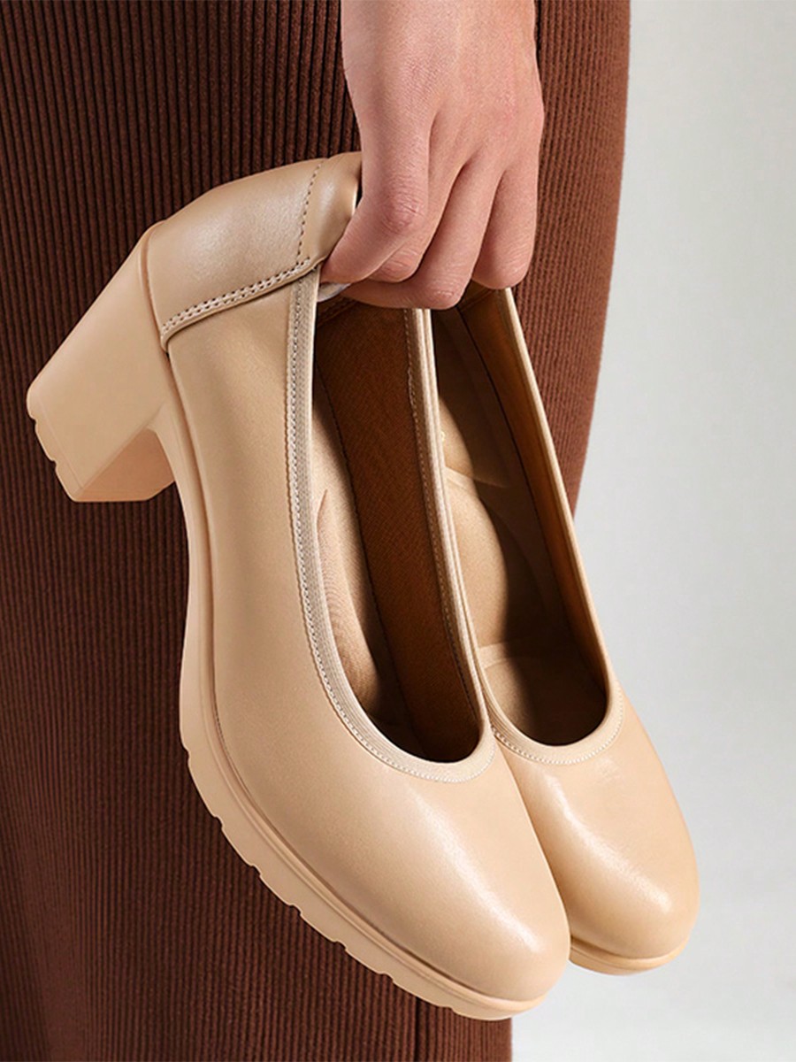 In Apricot Women Pumps