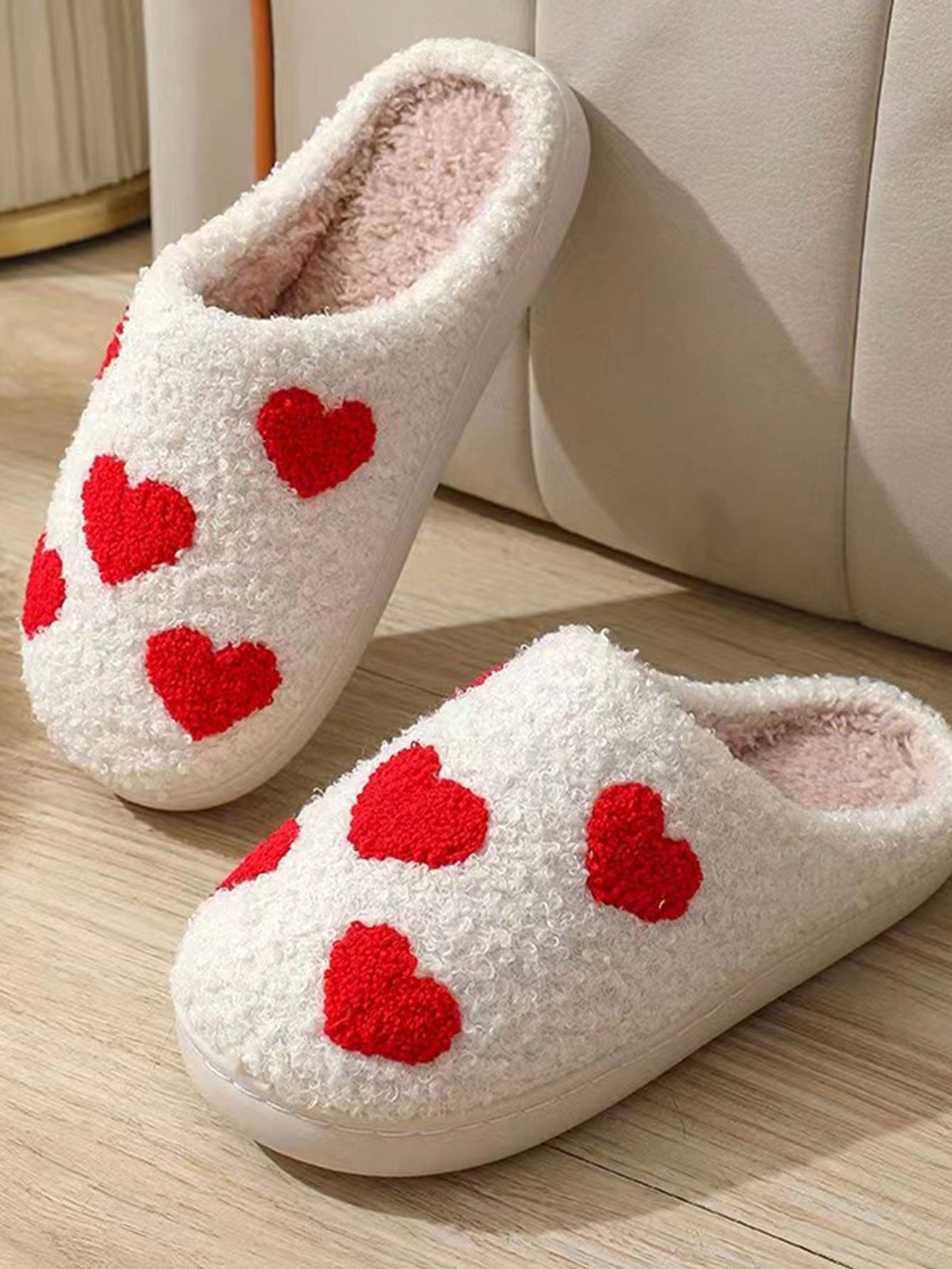 In Red Women Home Slippers