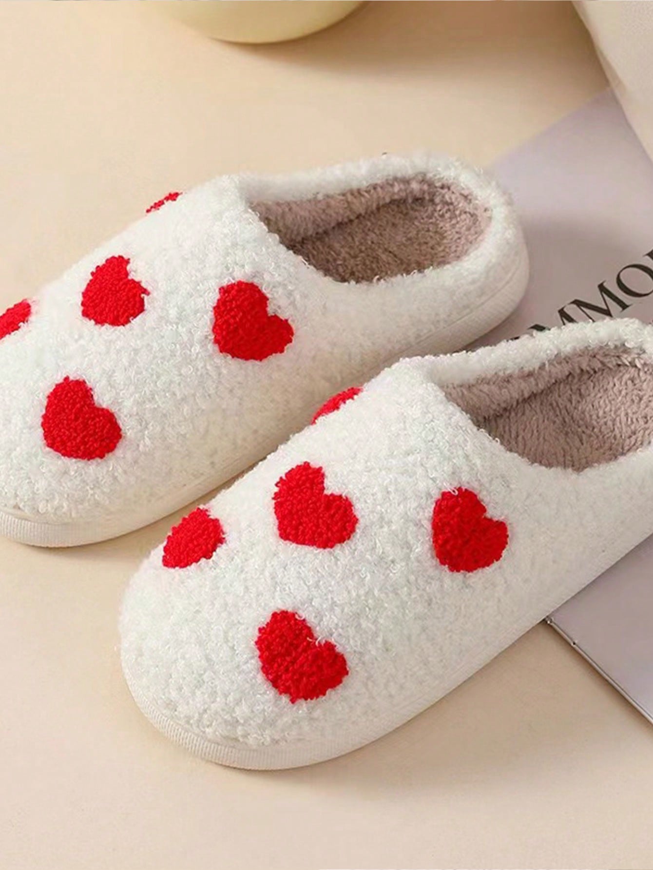 In Red Women Home Slippers