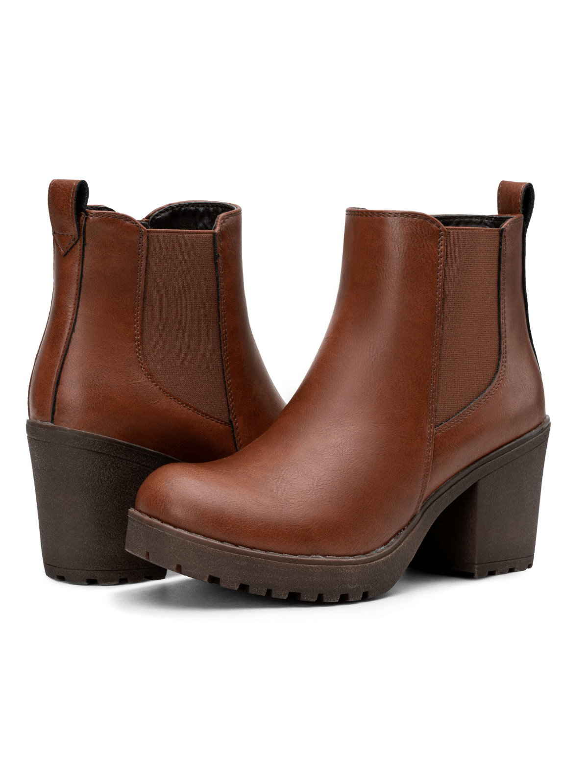 In Rust Brown Women Fashion Boots