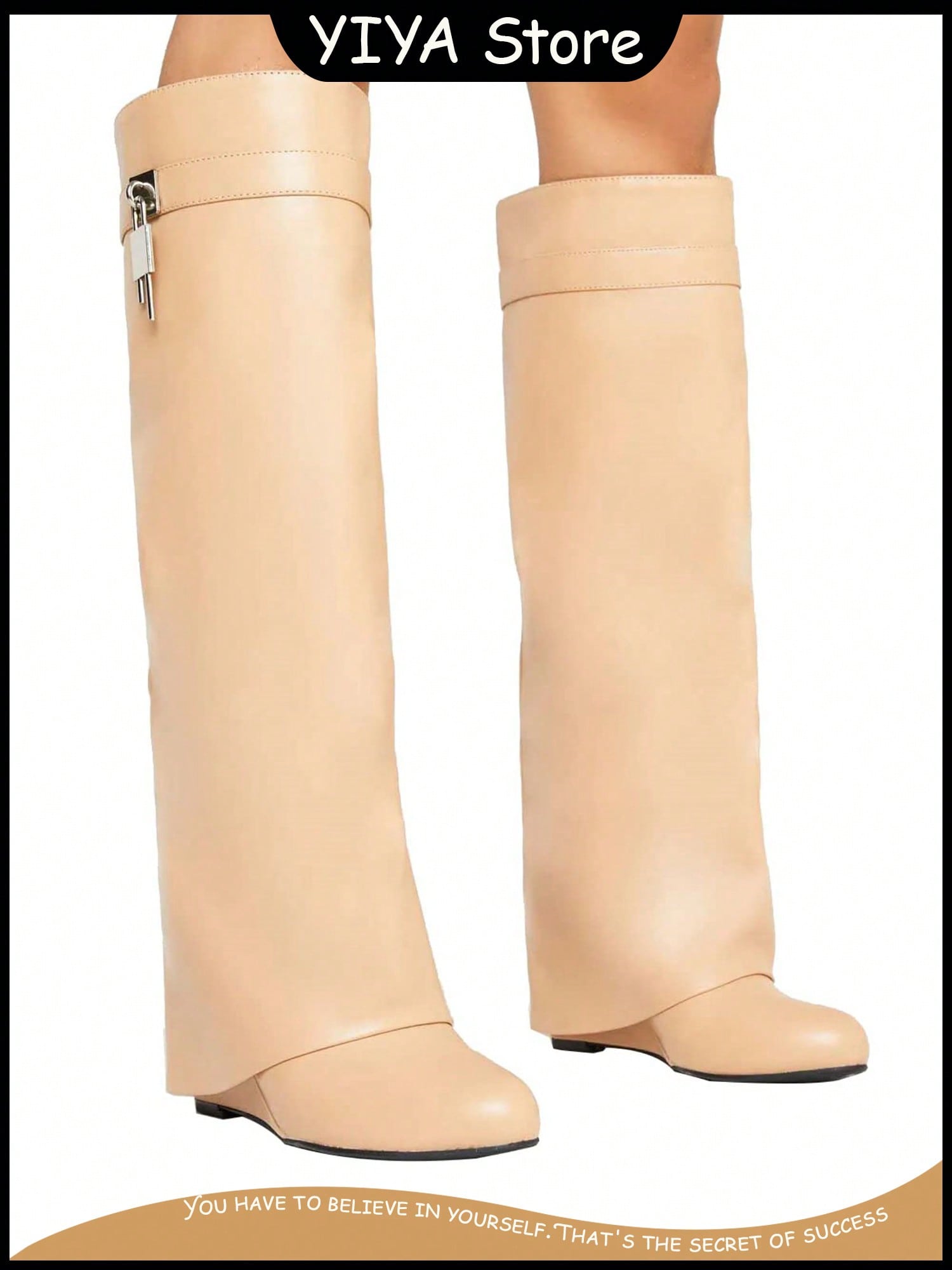 In Apricot Women Fashion Boots