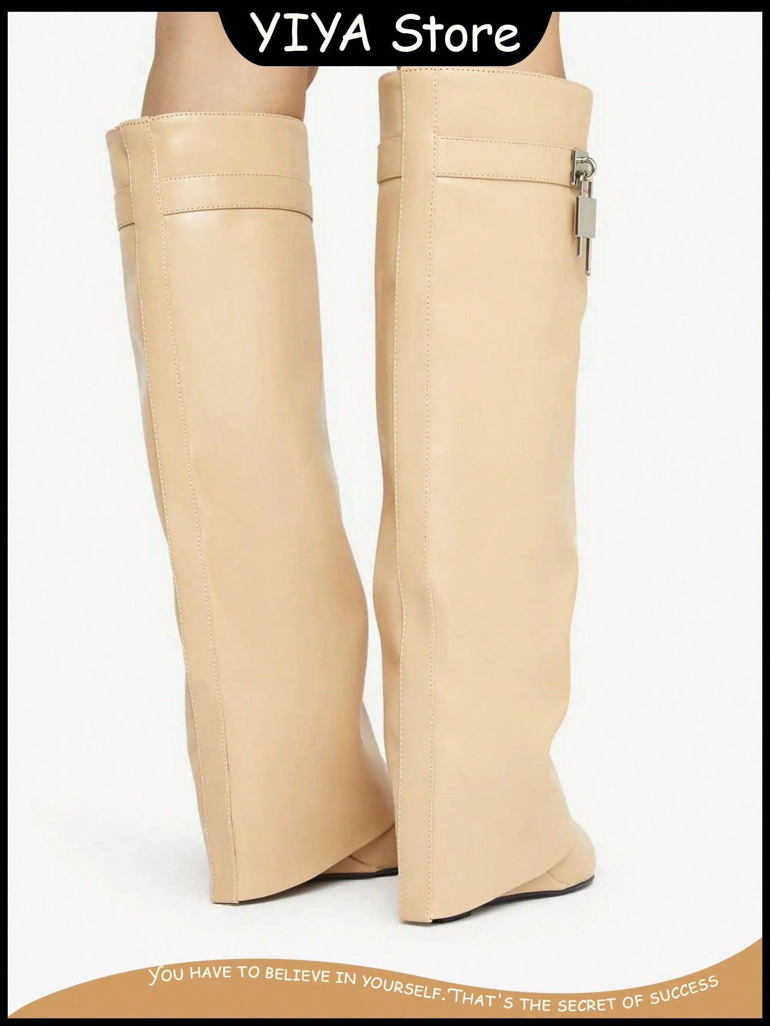 In Apricot Women Fashion Boots