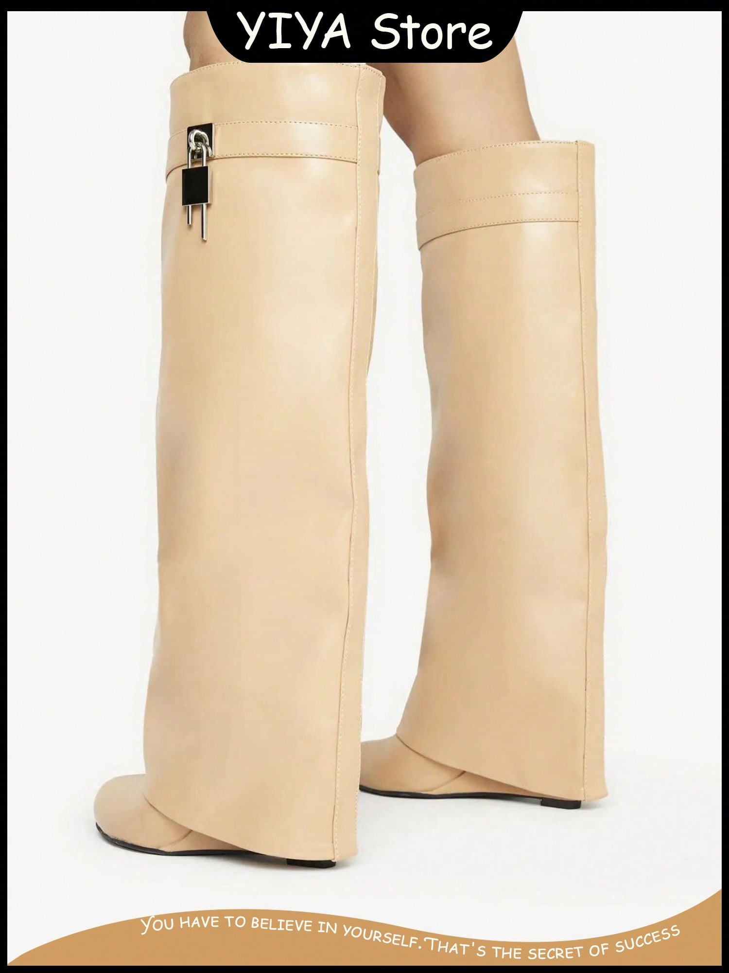 In Apricot Women Fashion Boots