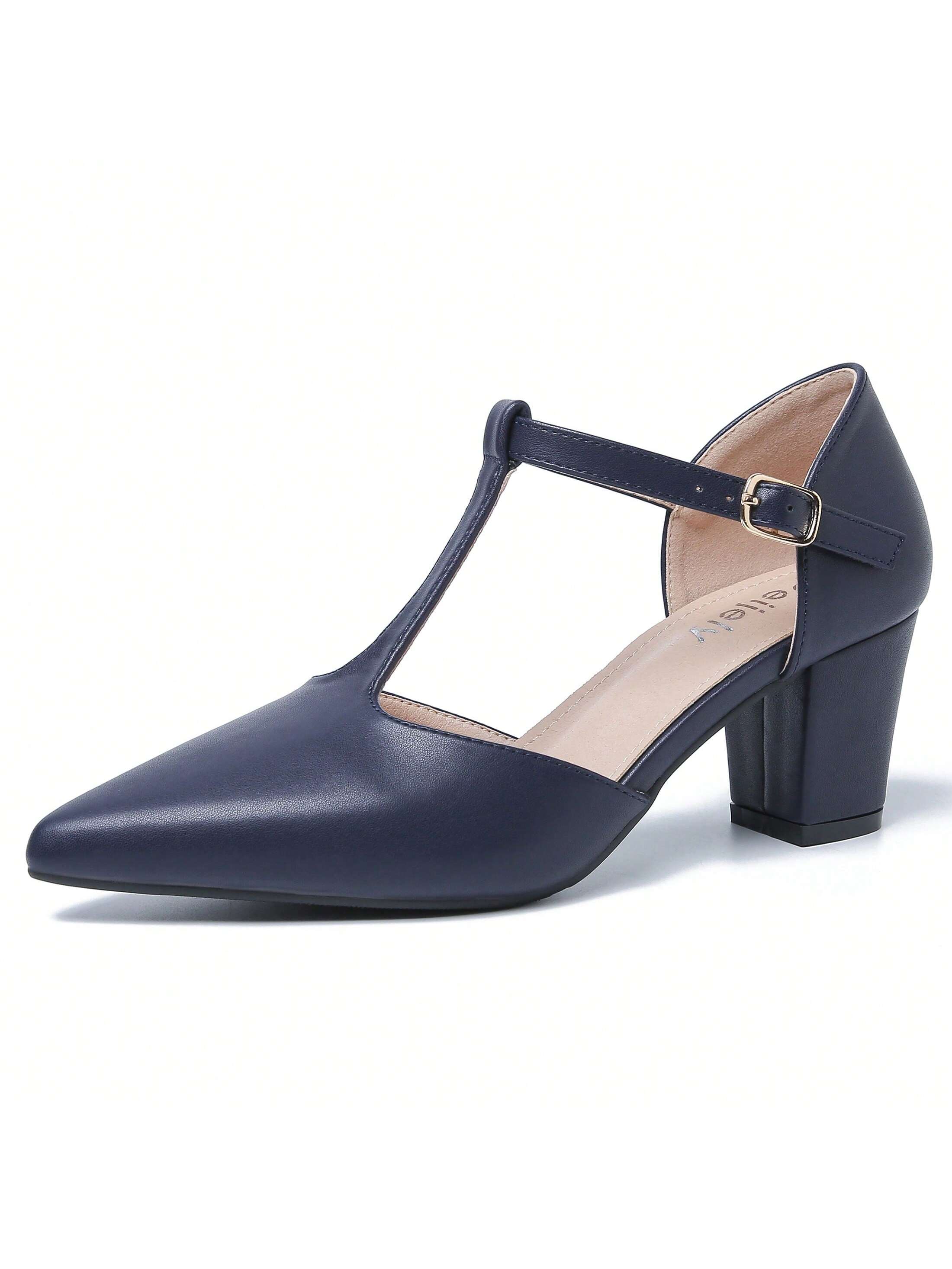 In Navy Blue Women Pumps