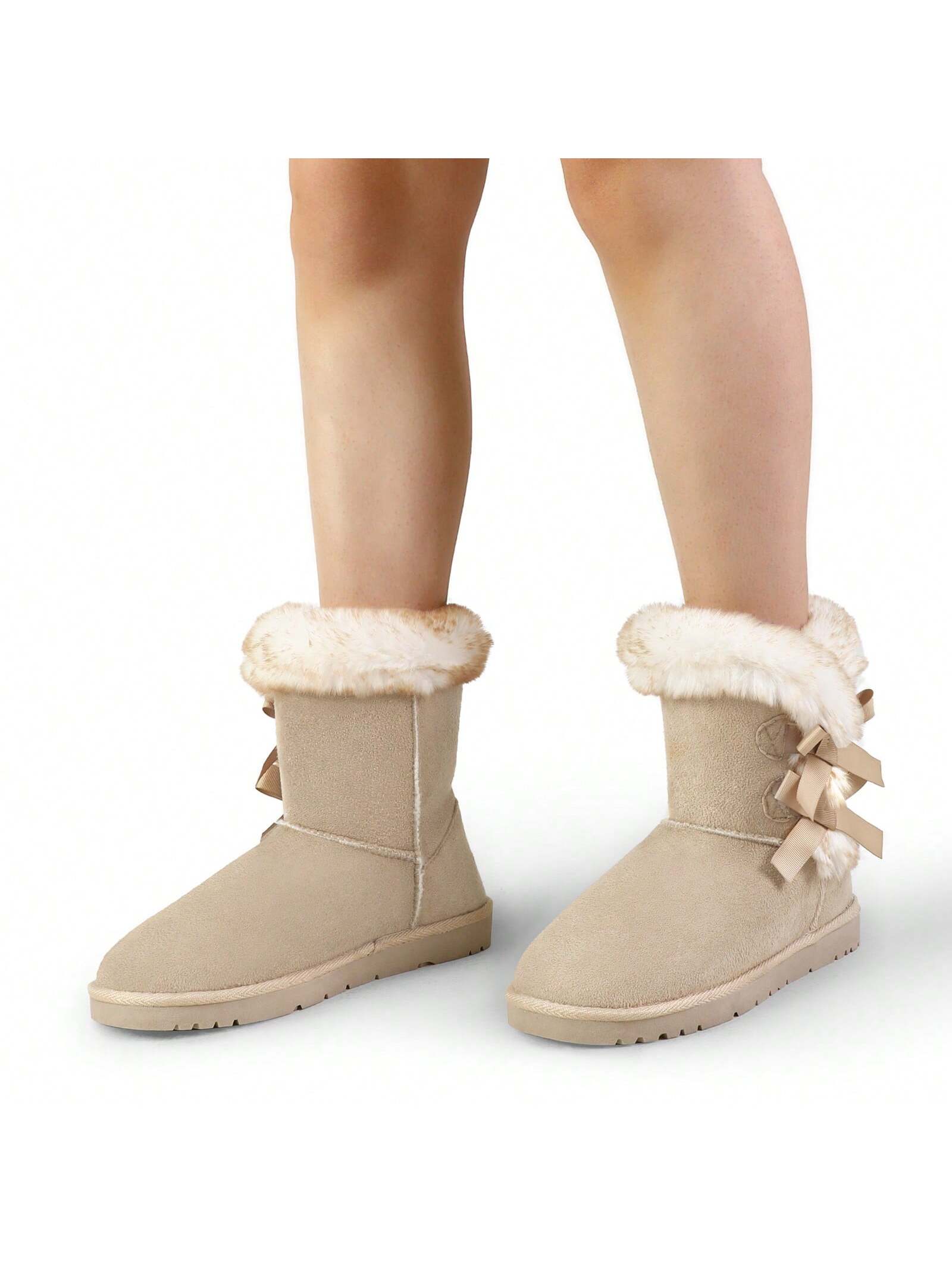 In Beige Women Fashion Boots