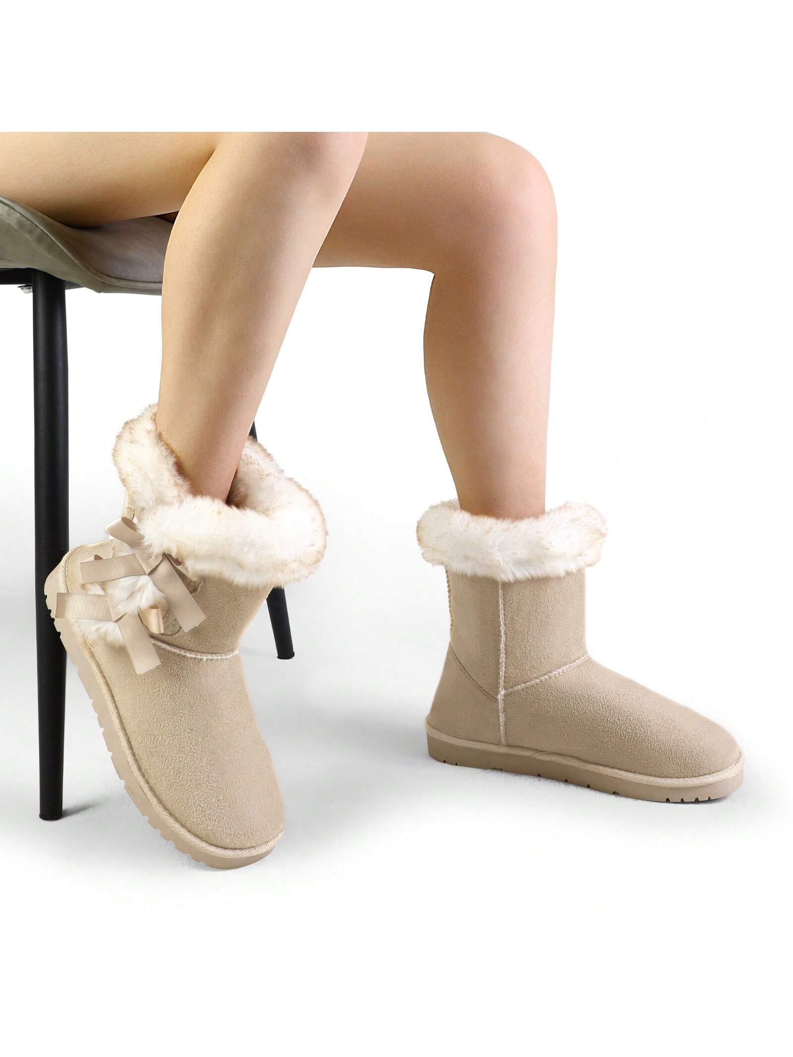 In Beige Women Fashion Boots