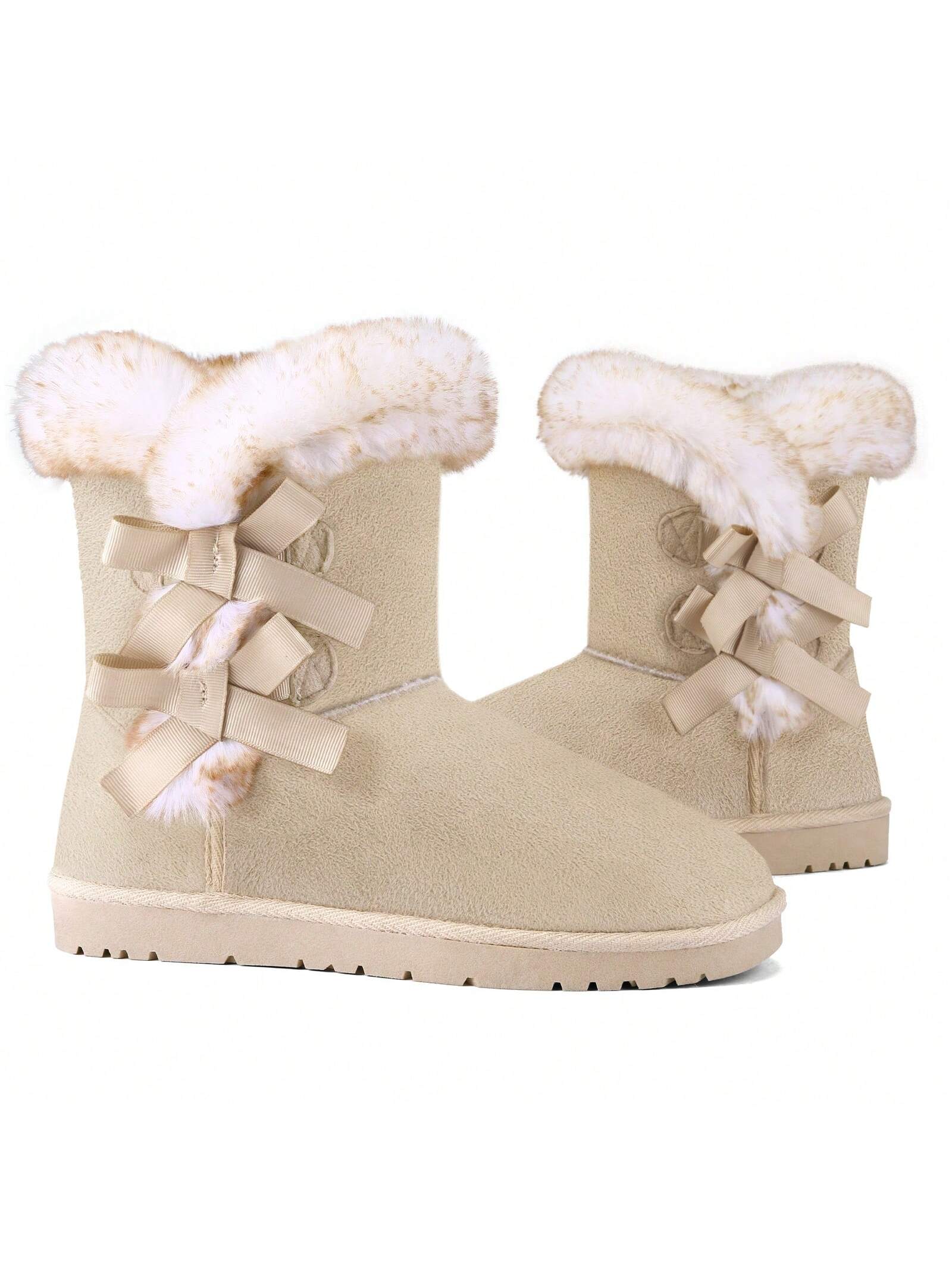 In Beige Women Fashion Boots