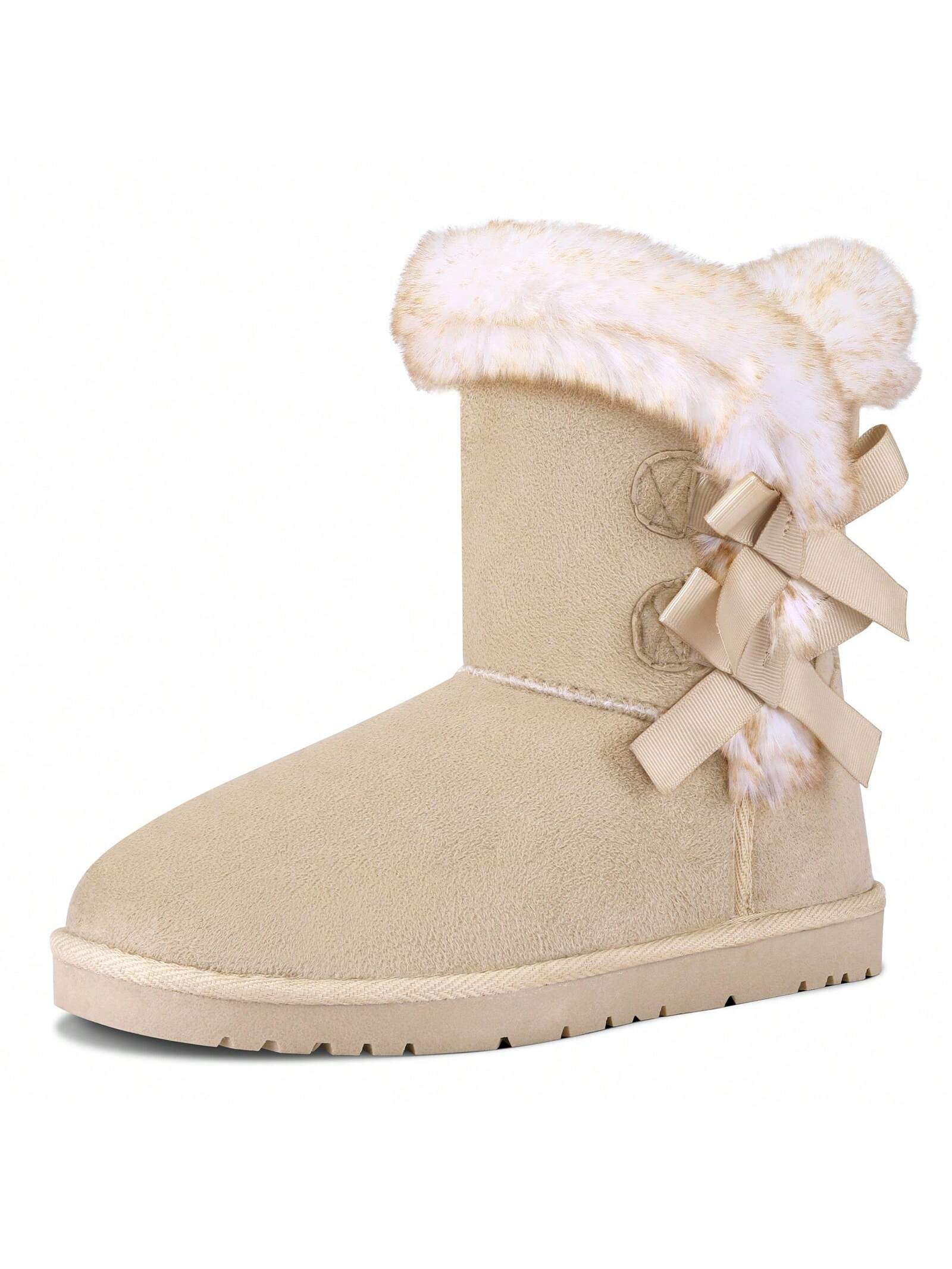 In Beige Women Fashion Boots