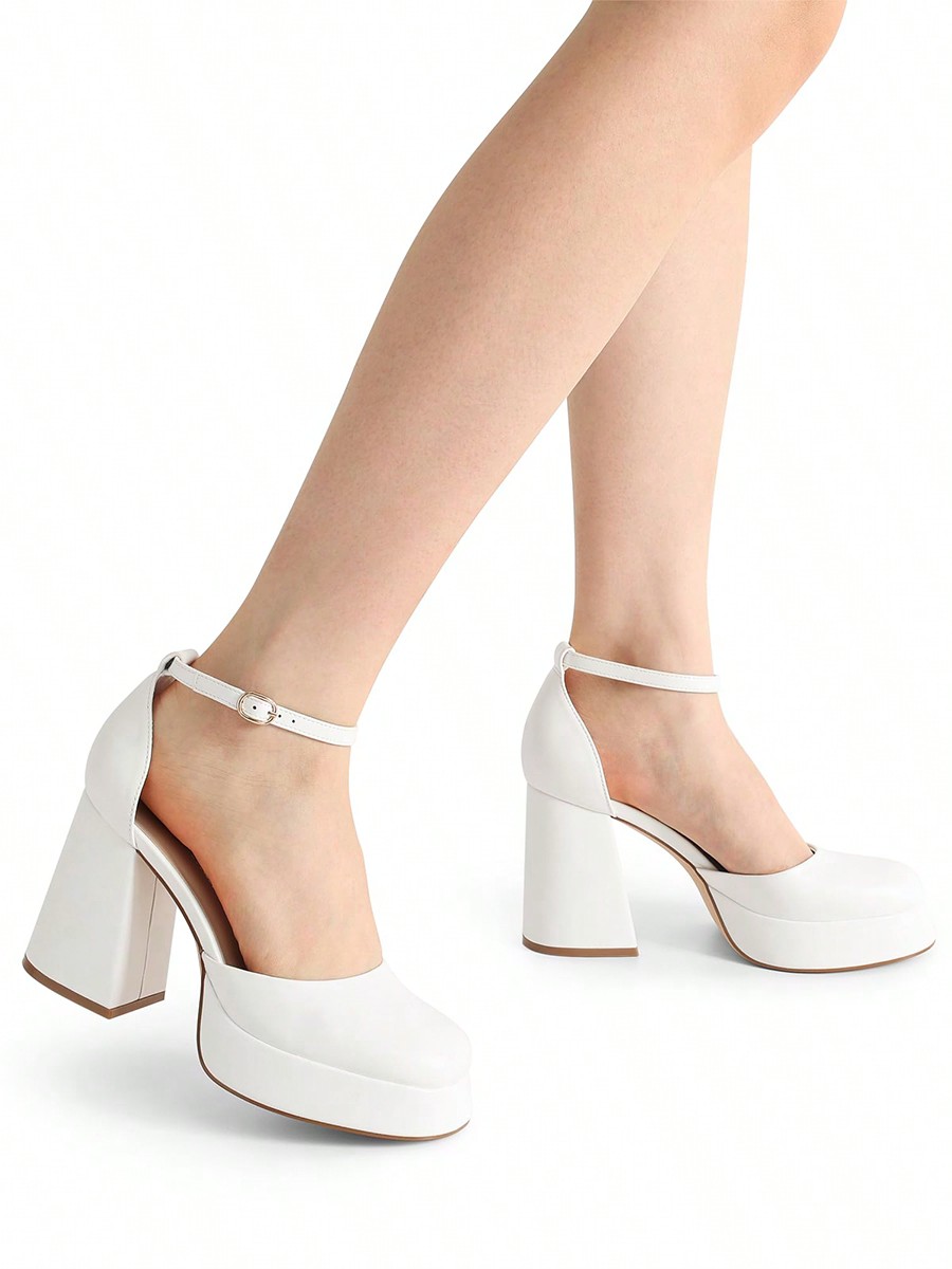 In White Women Pumps