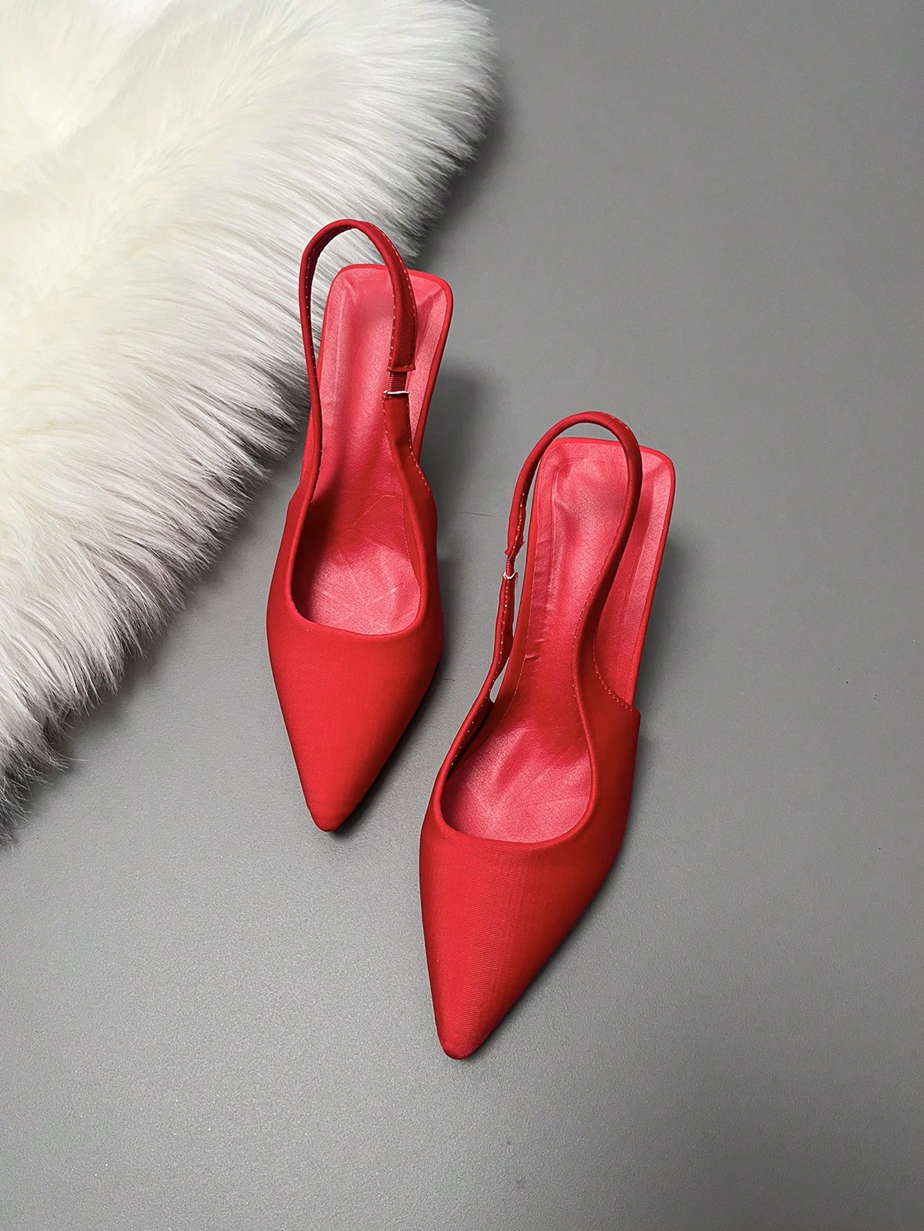 In Red Women Pumps