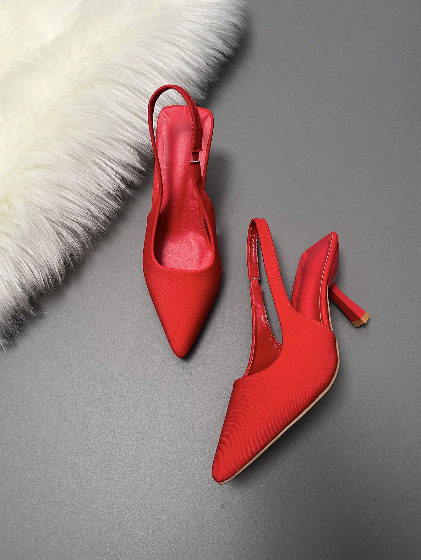 In Red Women Pumps