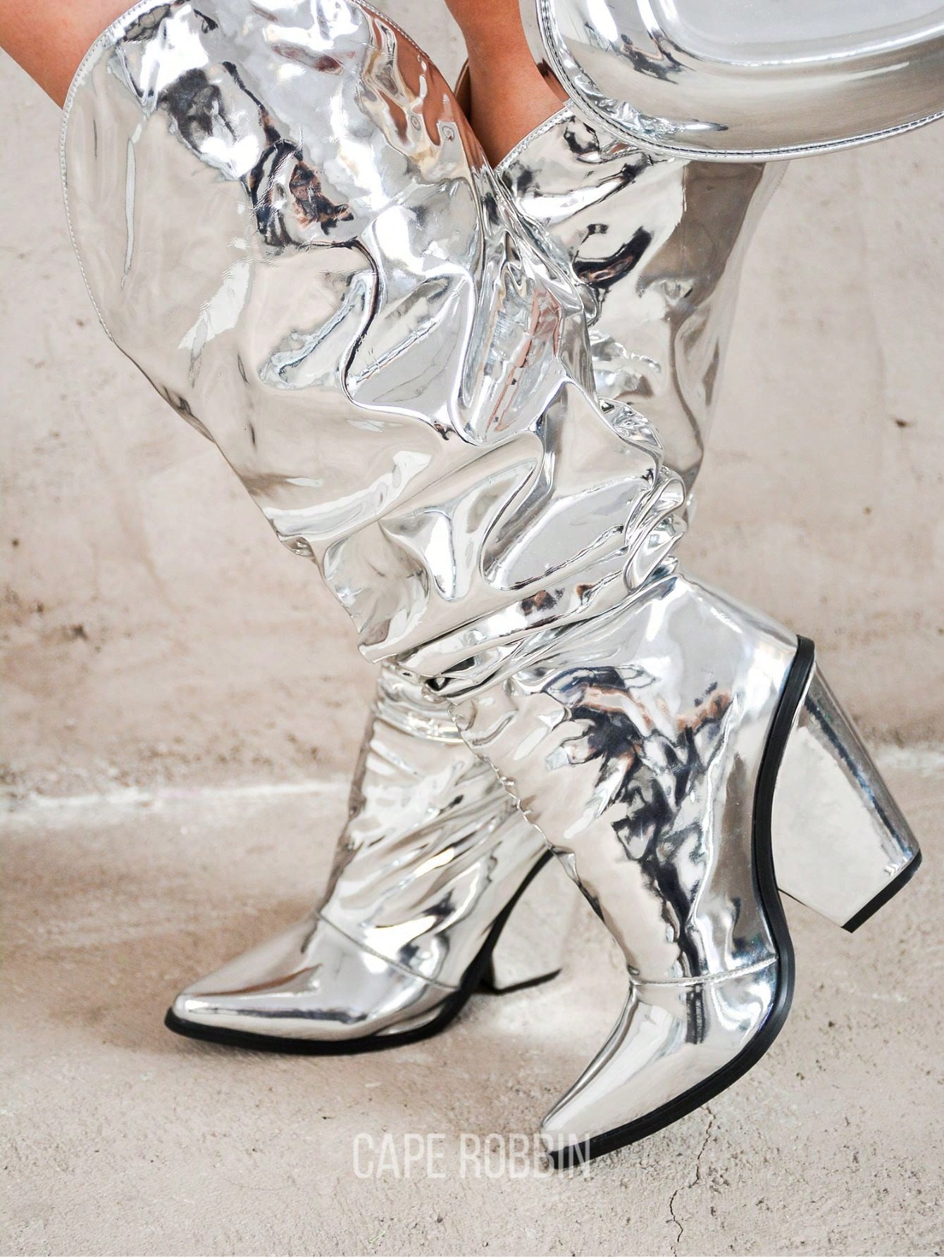 In Silver Women Ankle Boots & Booties