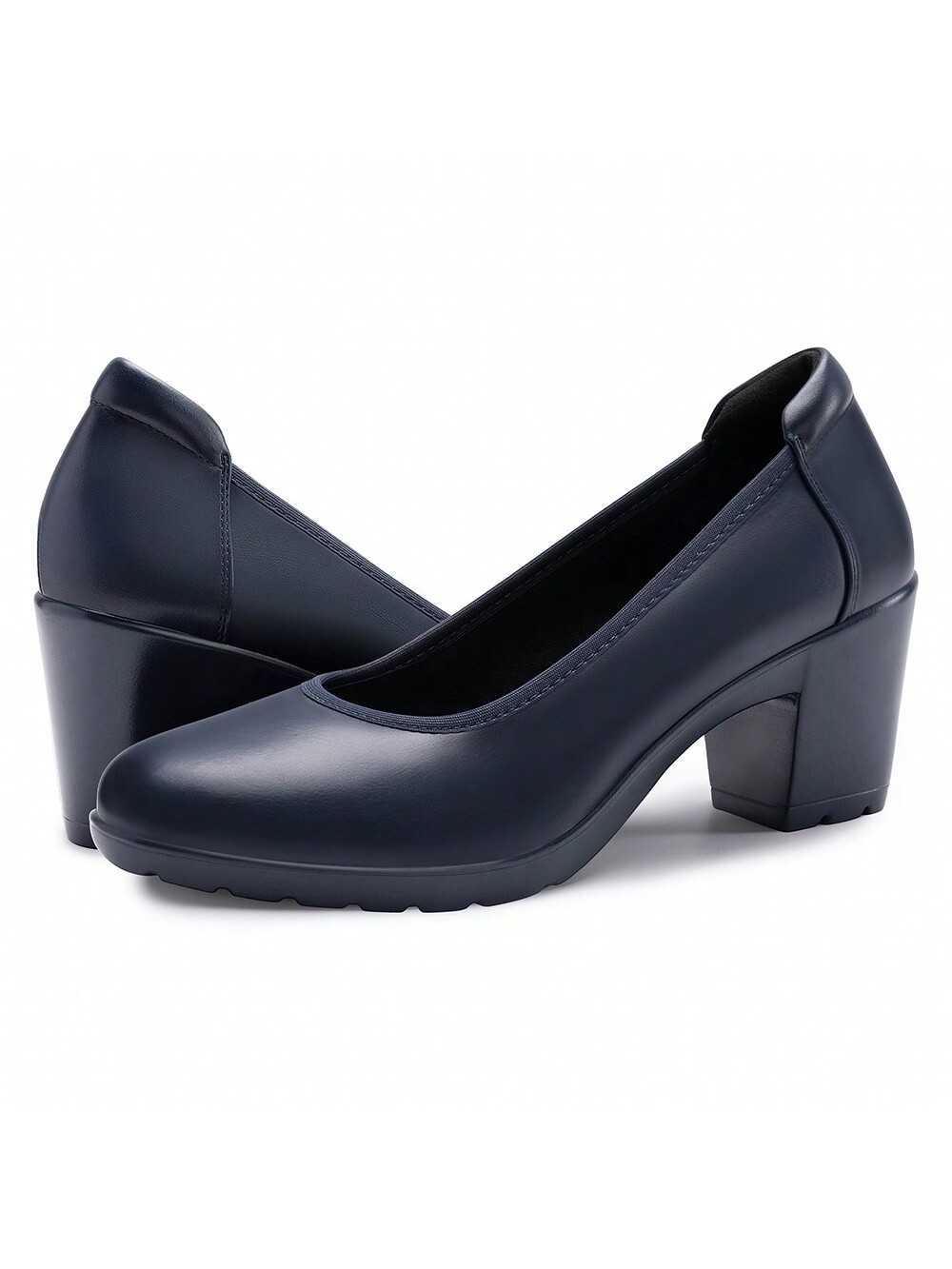 In Navy Blue Women Pumps