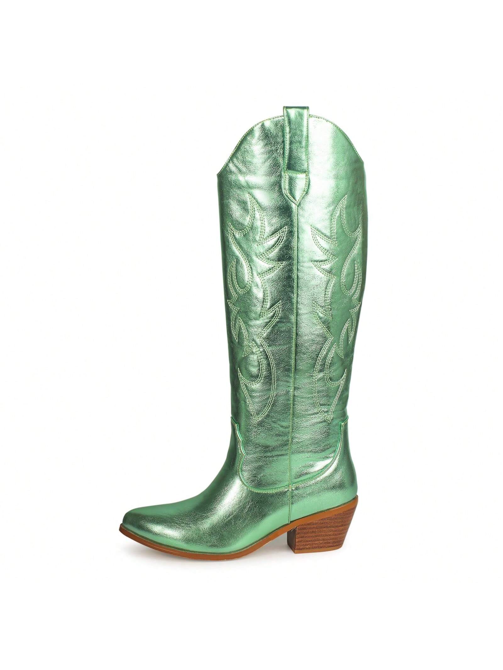 In Green Women Fashion Boots