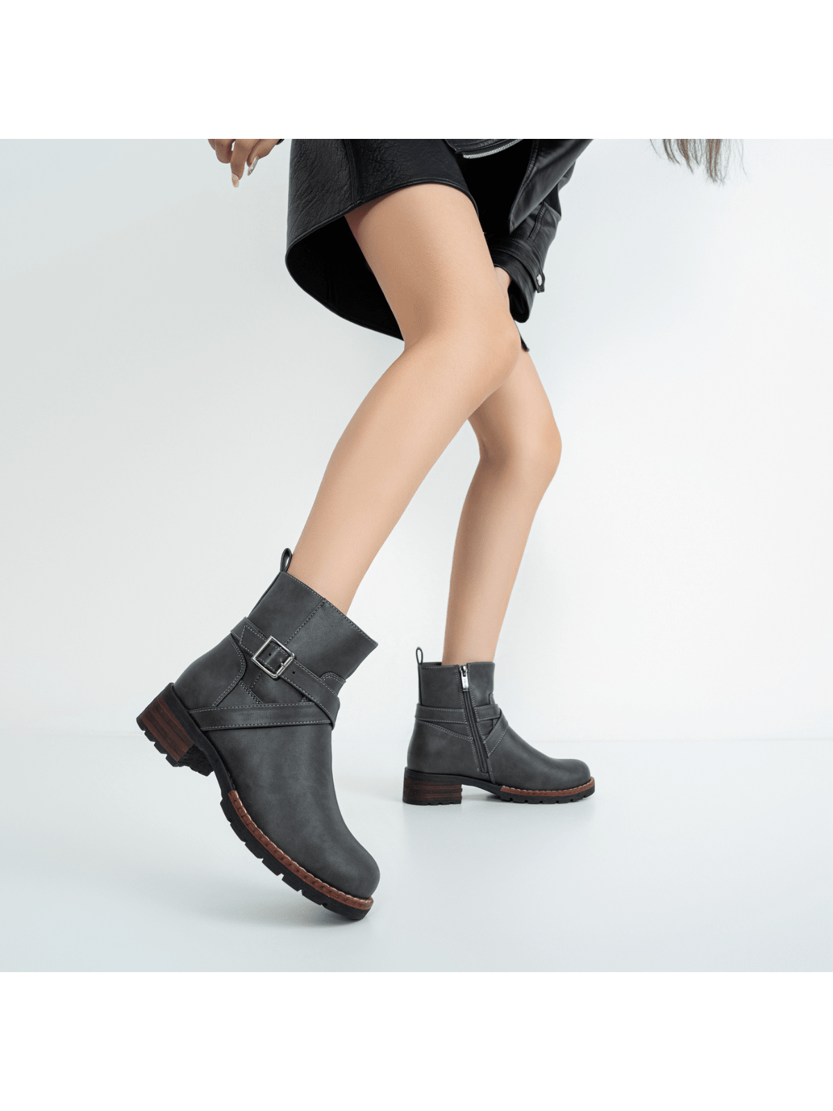 In Grey Women Ankle Boots & Booties