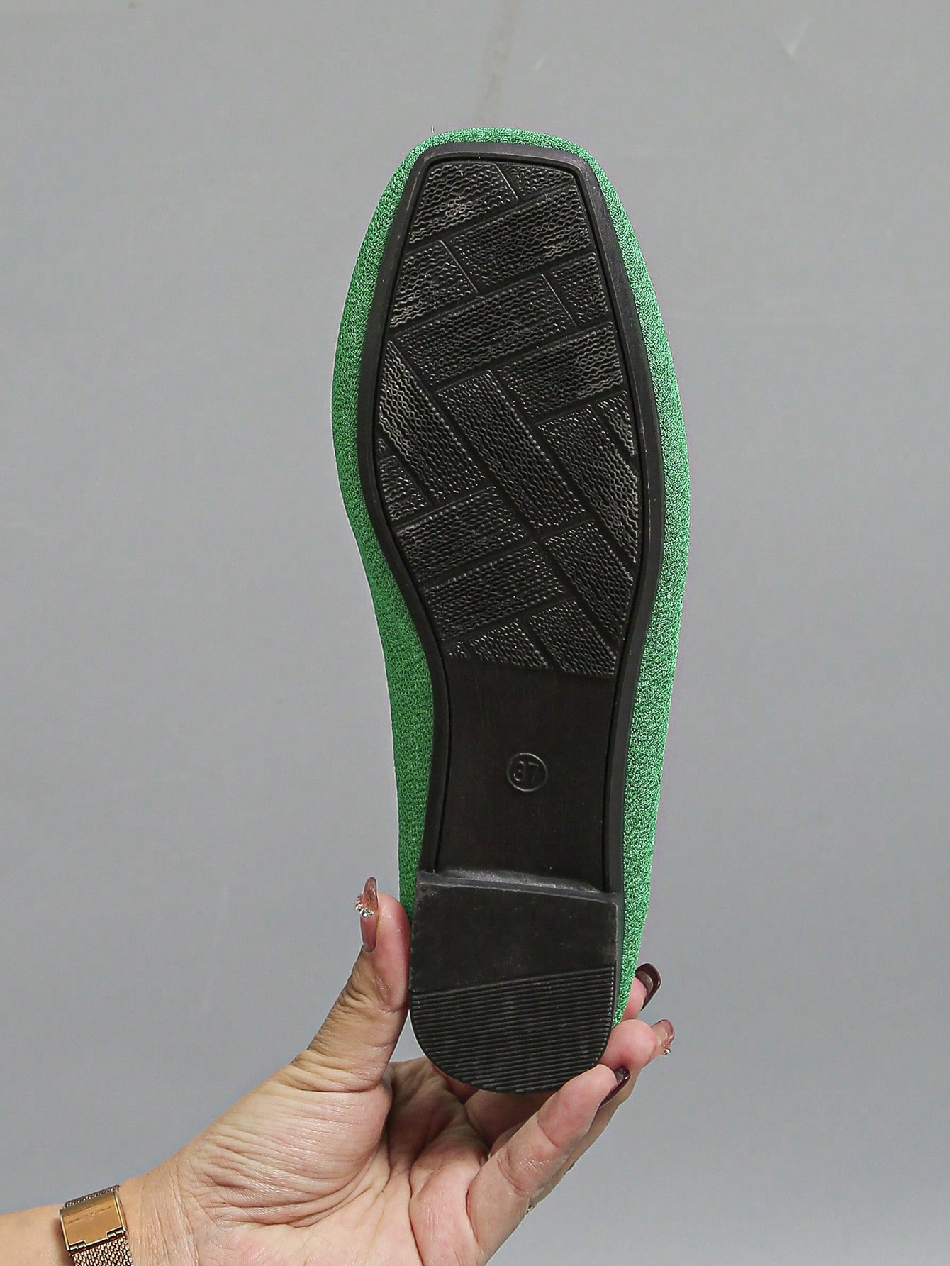 In Green Women Flats