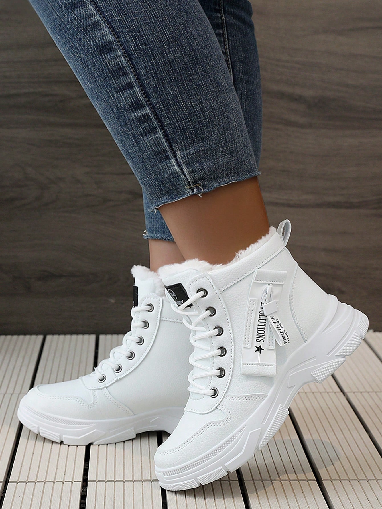 In White Women Ankle Boots & Booties