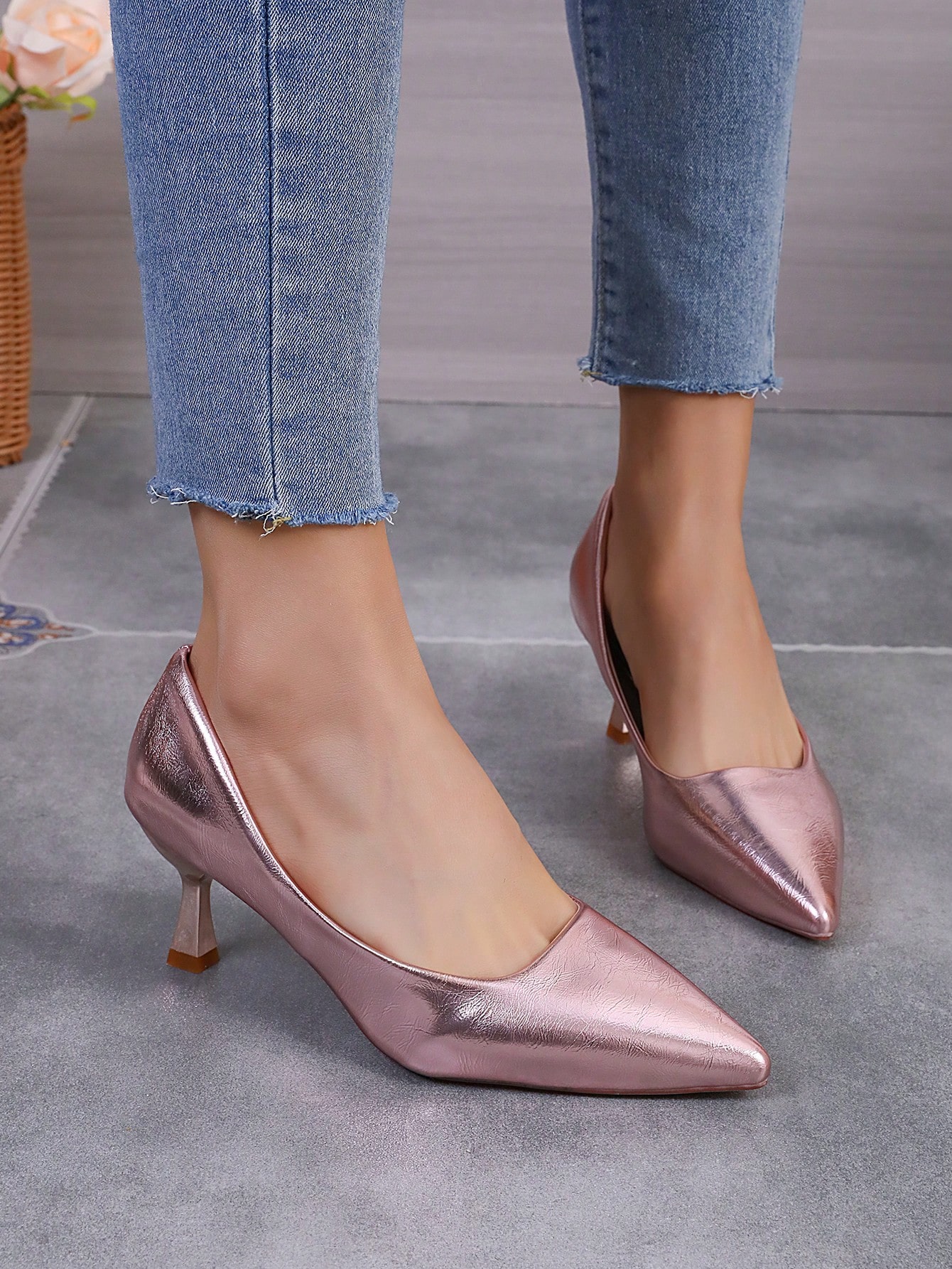 In Pink Women Pumps