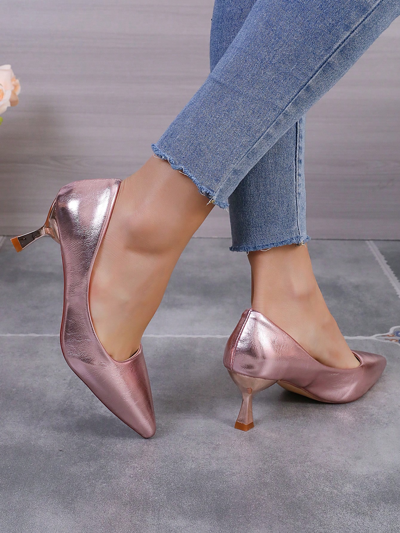 In Pink Women Pumps