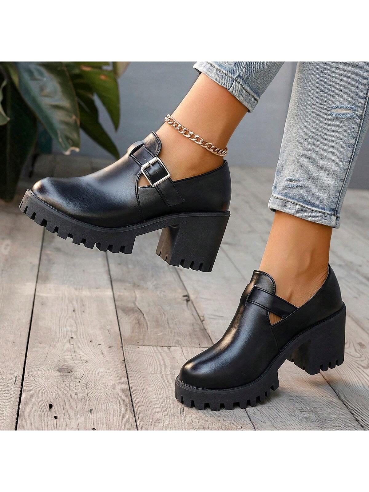 In Black Women Wedges & Flatform