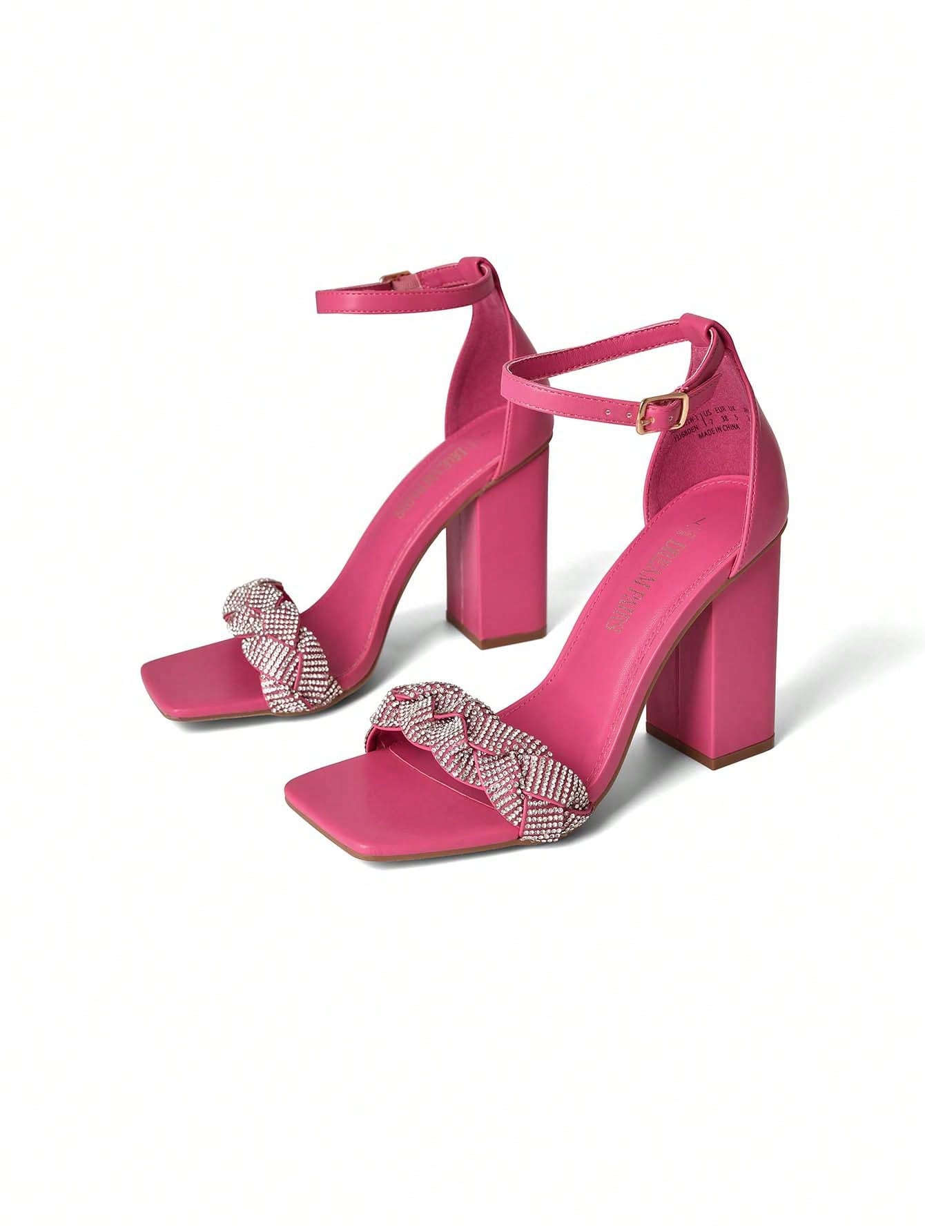 In Pink Women Heeled Sandals