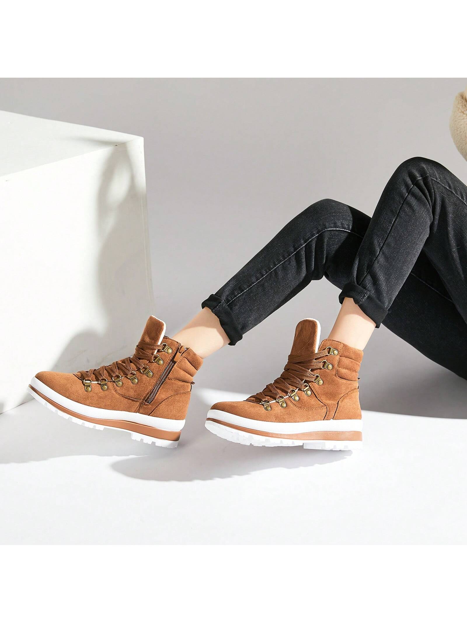 In Camel Women Fashion Boots