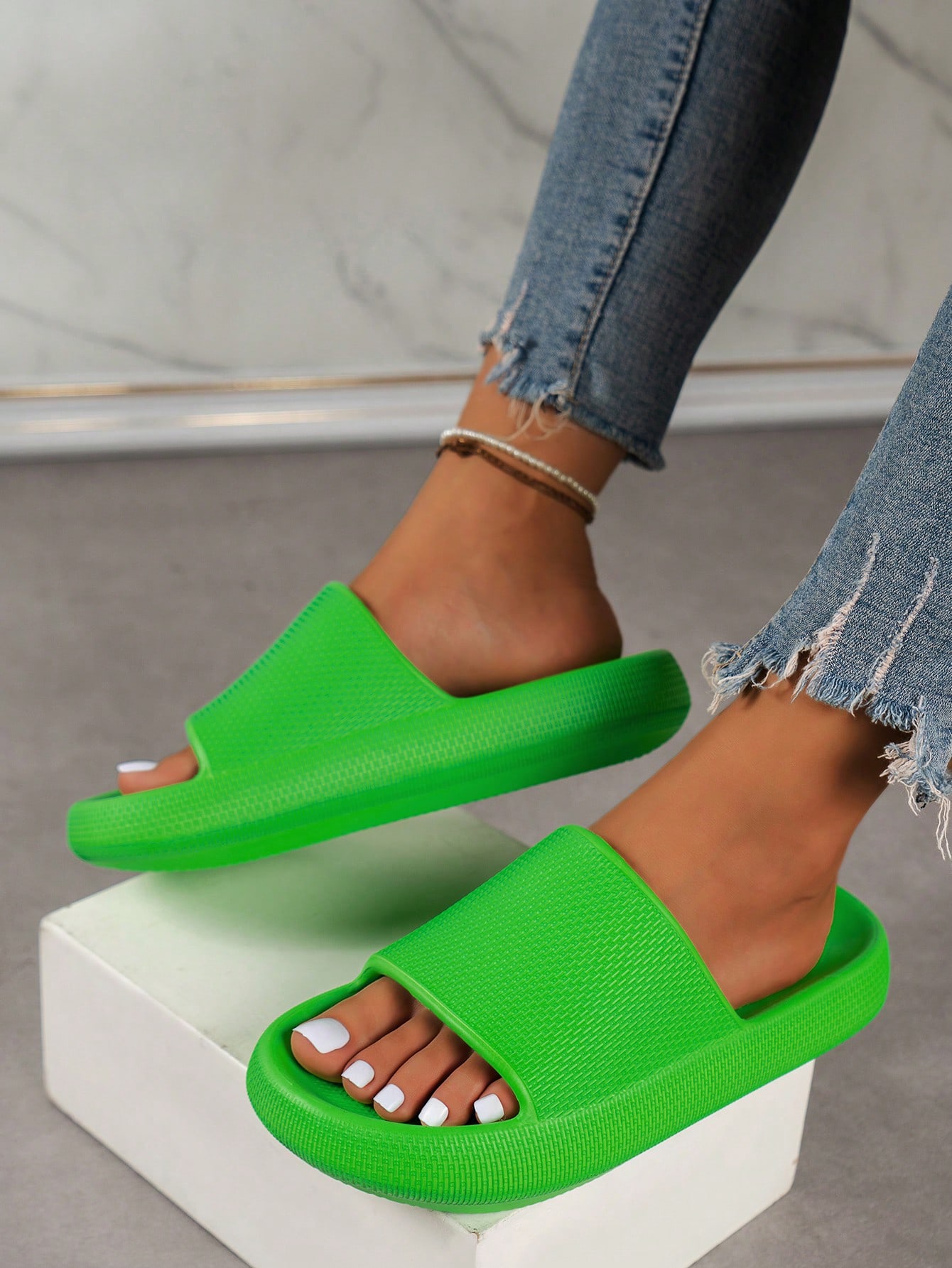 In Mint Green Women Shoes