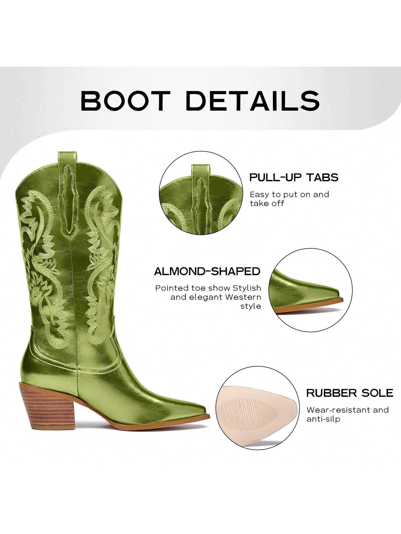 In Green Women Fashion Boots